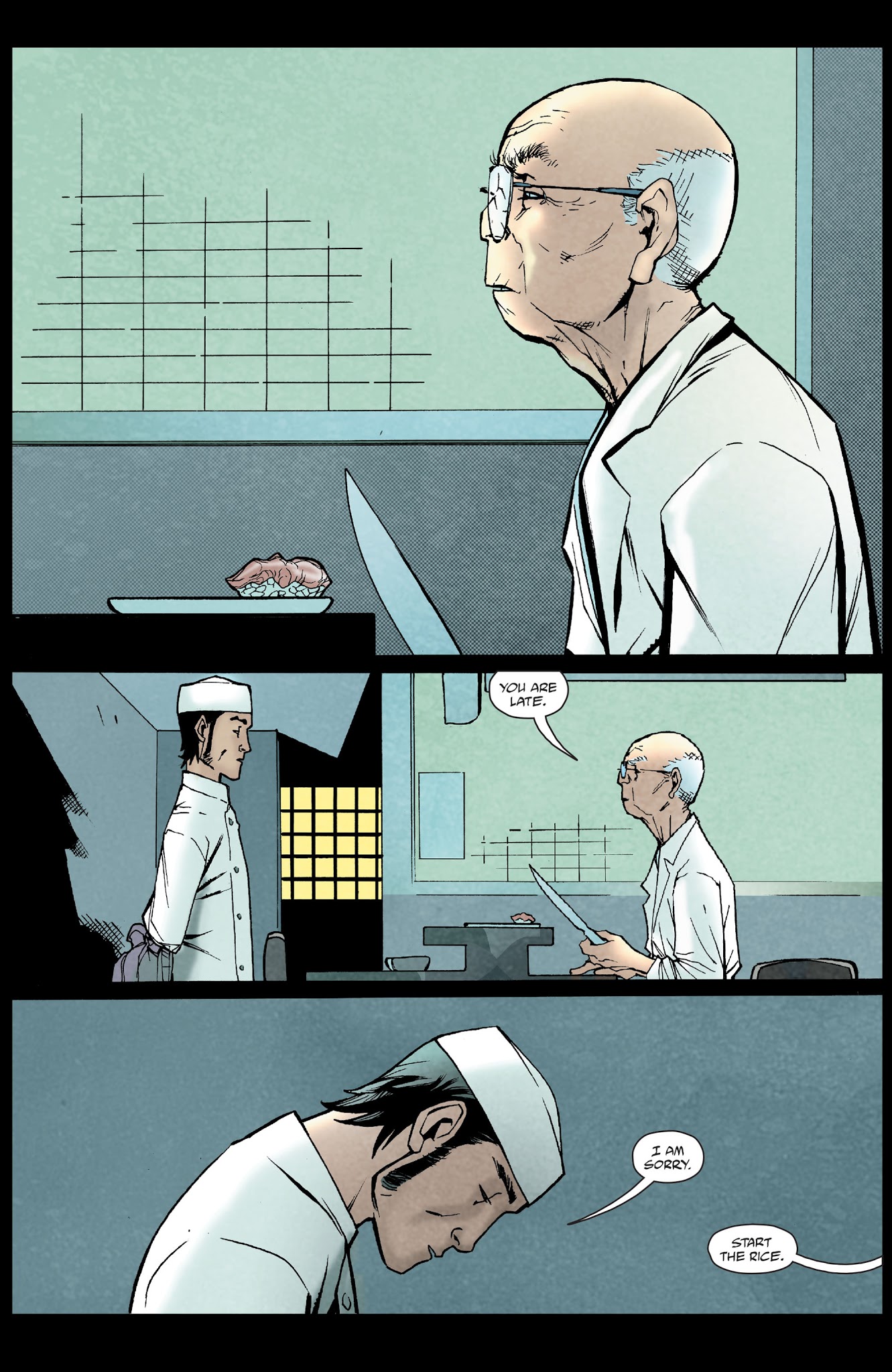 Read online Get Jiro!: Blood & Sushi comic -  Issue # TPB - 27