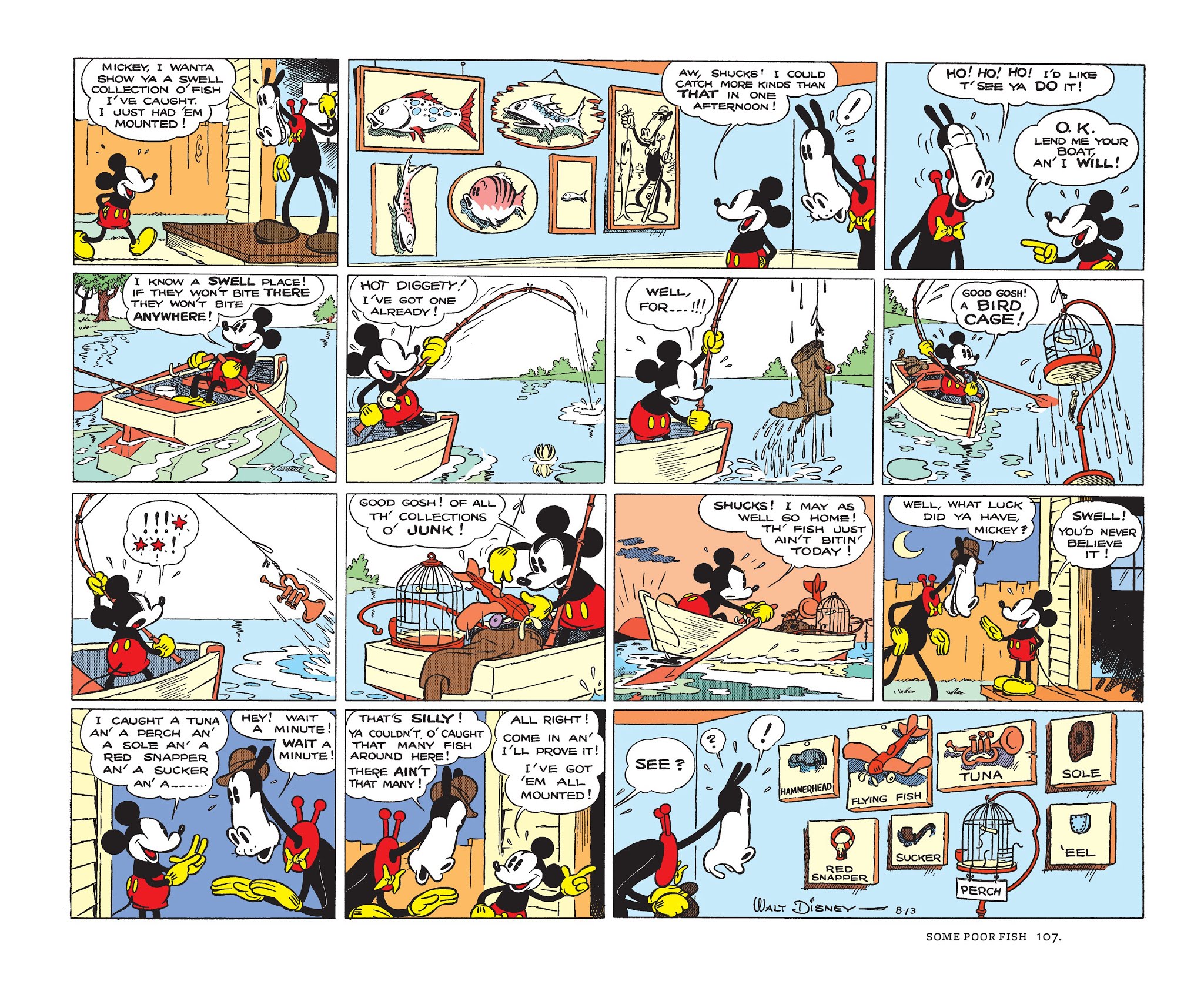 Read online Walt Disney's Mickey Mouse Color Sundays comic -  Issue # TPB 1 (Part 2) - 7
