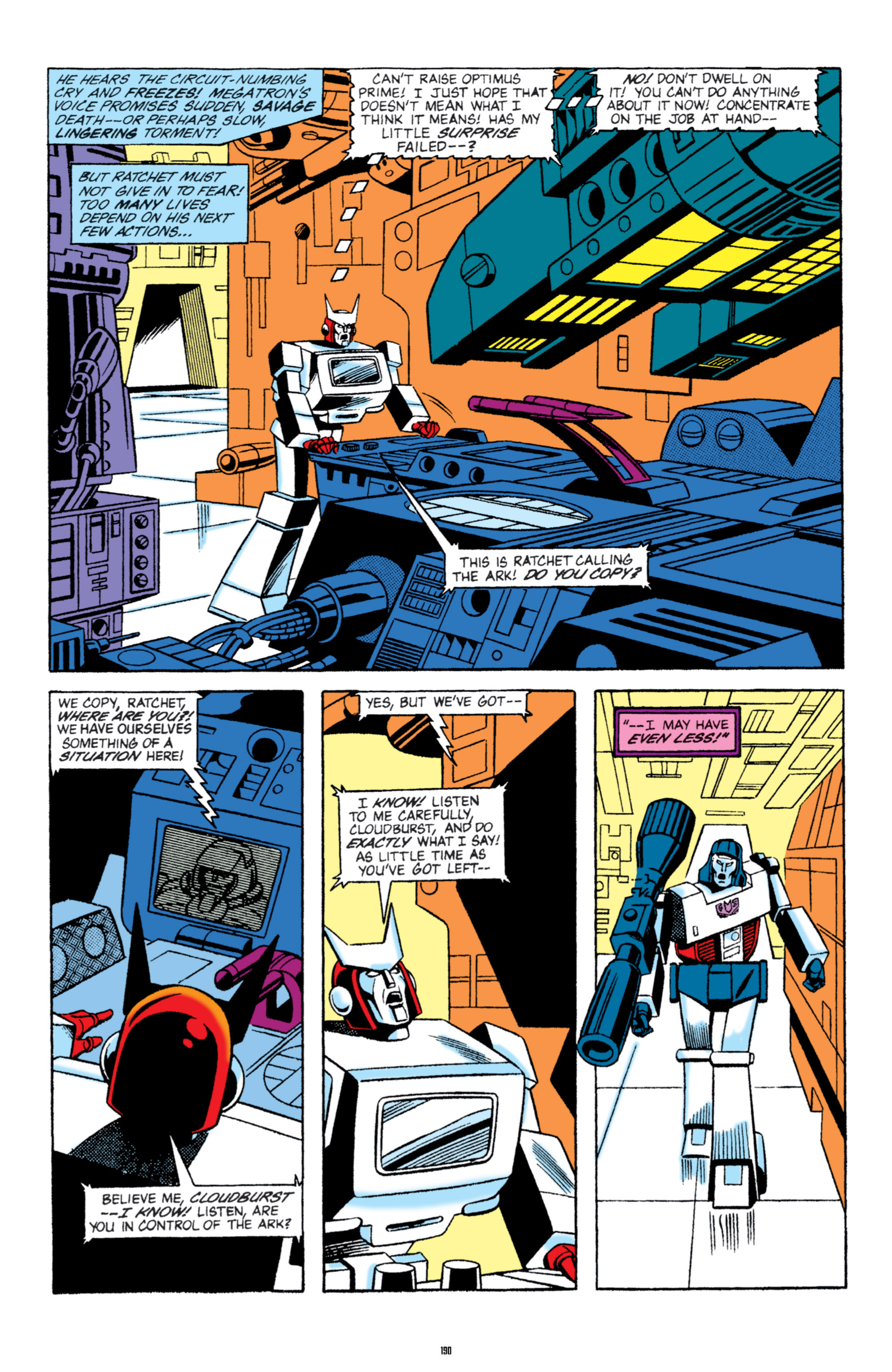 Read online The Transformers Classics comic -  Issue # TPB 5 - 191