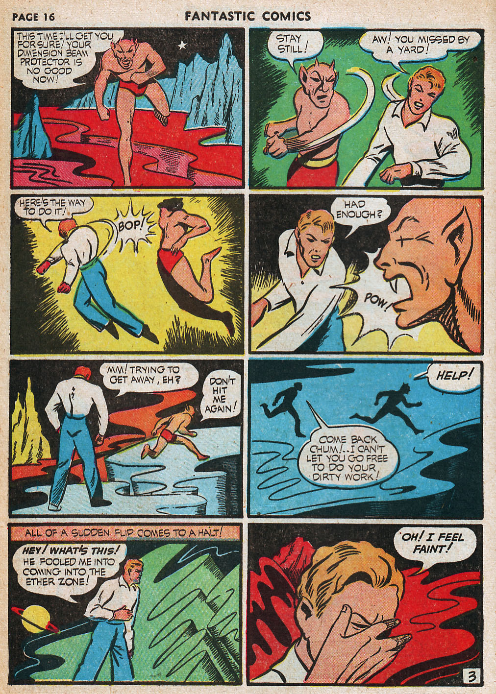 Read online Fantastic Comics comic -  Issue #20 - 17