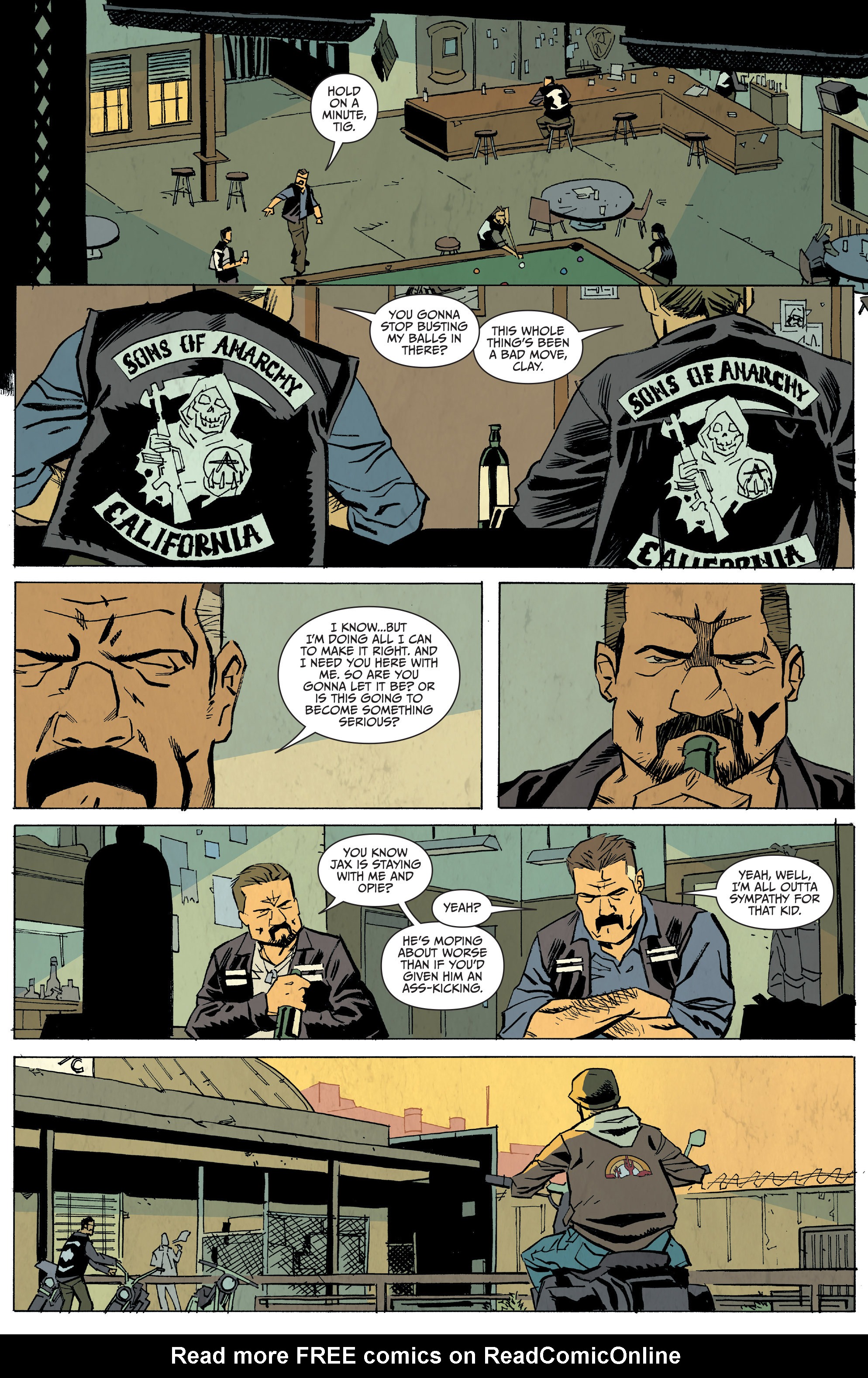Read online Sons of Anarchy: Redwood Original comic -  Issue #5 - 12