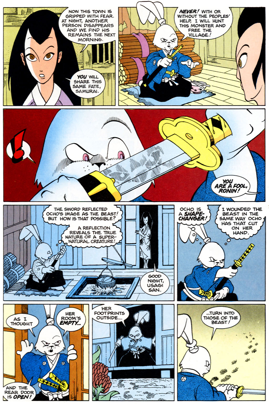 Read online Usagi Yojimbo Color Special comic -  Issue #1 - 43
