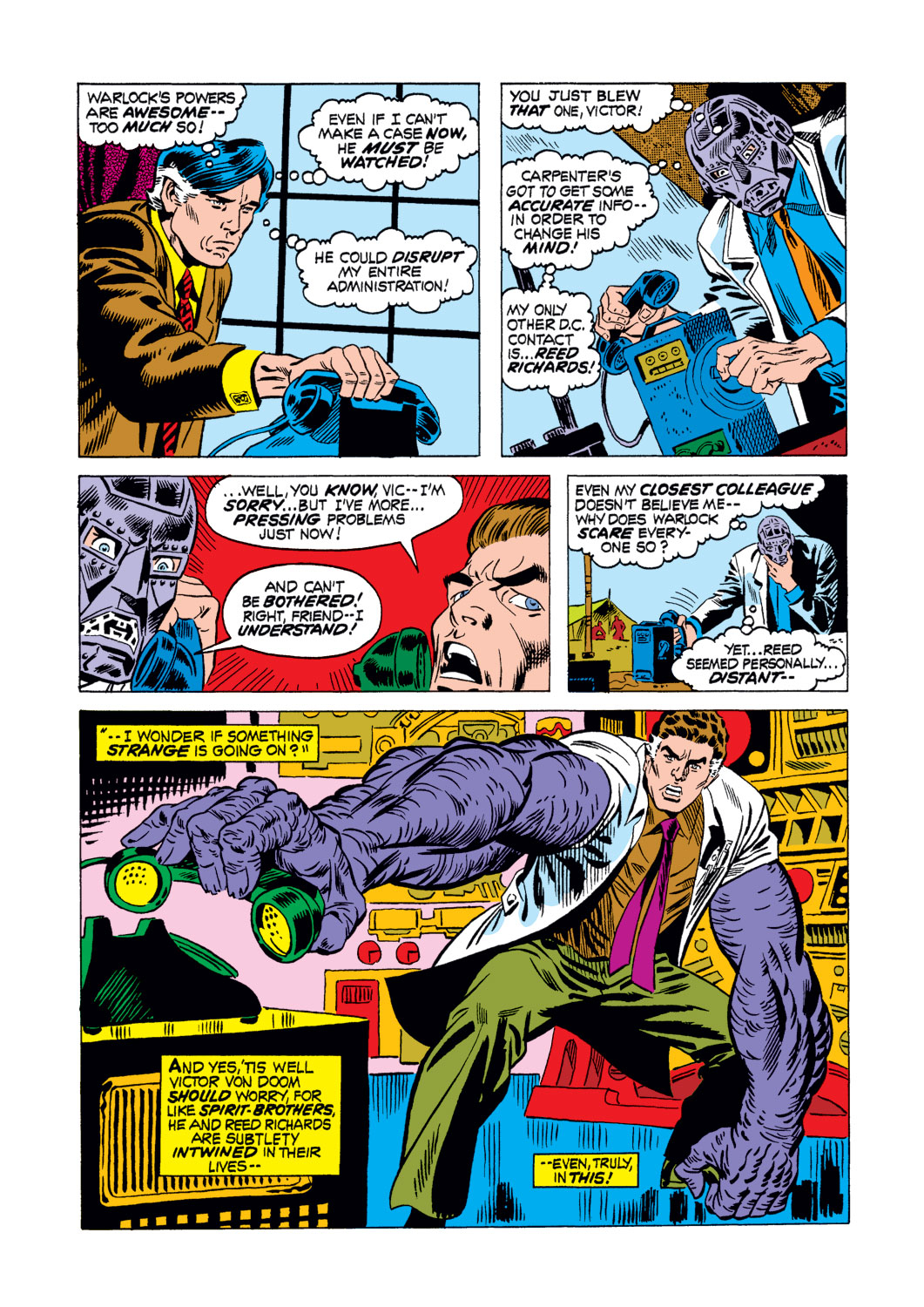 Read online Warlock (1972) comic -  Issue #6 - 7