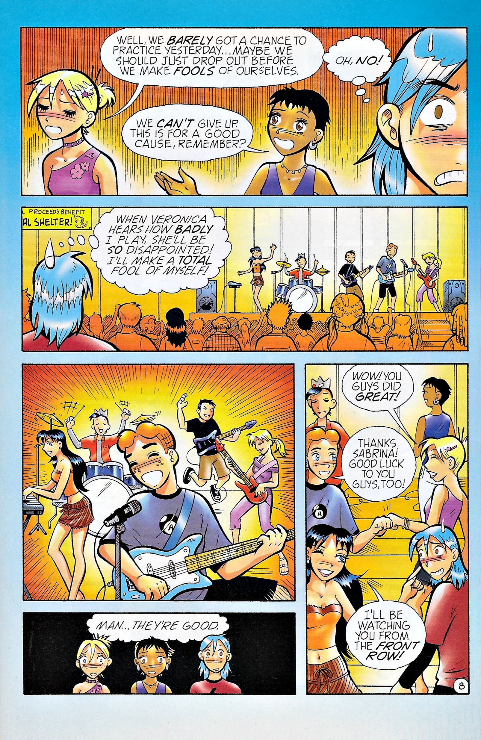 Read online Sabrina the Teenage Witch and the Archies comic -  Issue # Full - 10