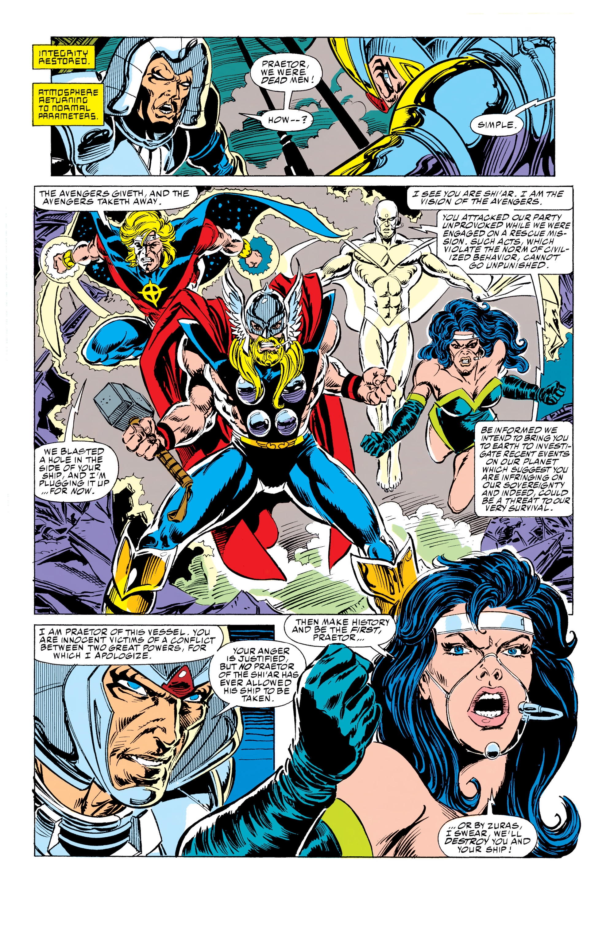 Read online Avengers Epic Collection: Operation Galactic Storm comic -  Issue # TPB (Part 2) - 5