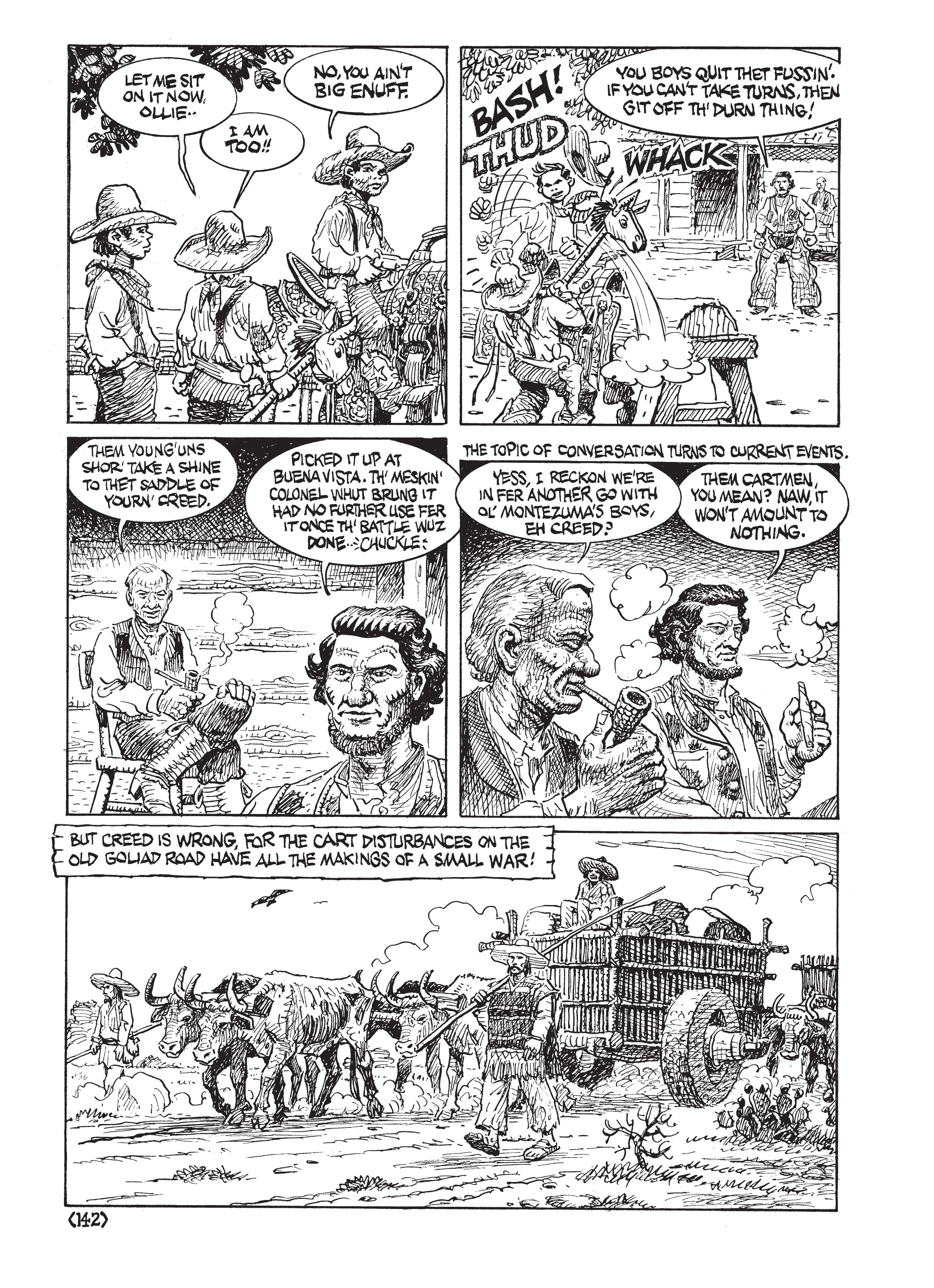 Read online Jack Jackson's American History: Los Tejanos and Lost Cause comic -  Issue # TPB (Part 2) - 43