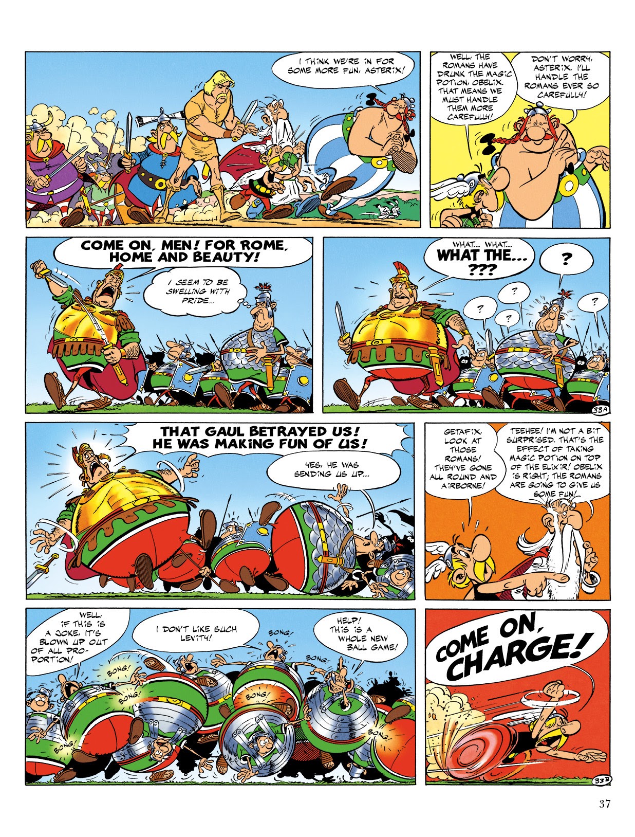 Read online Asterix comic -  Issue #25 - 38