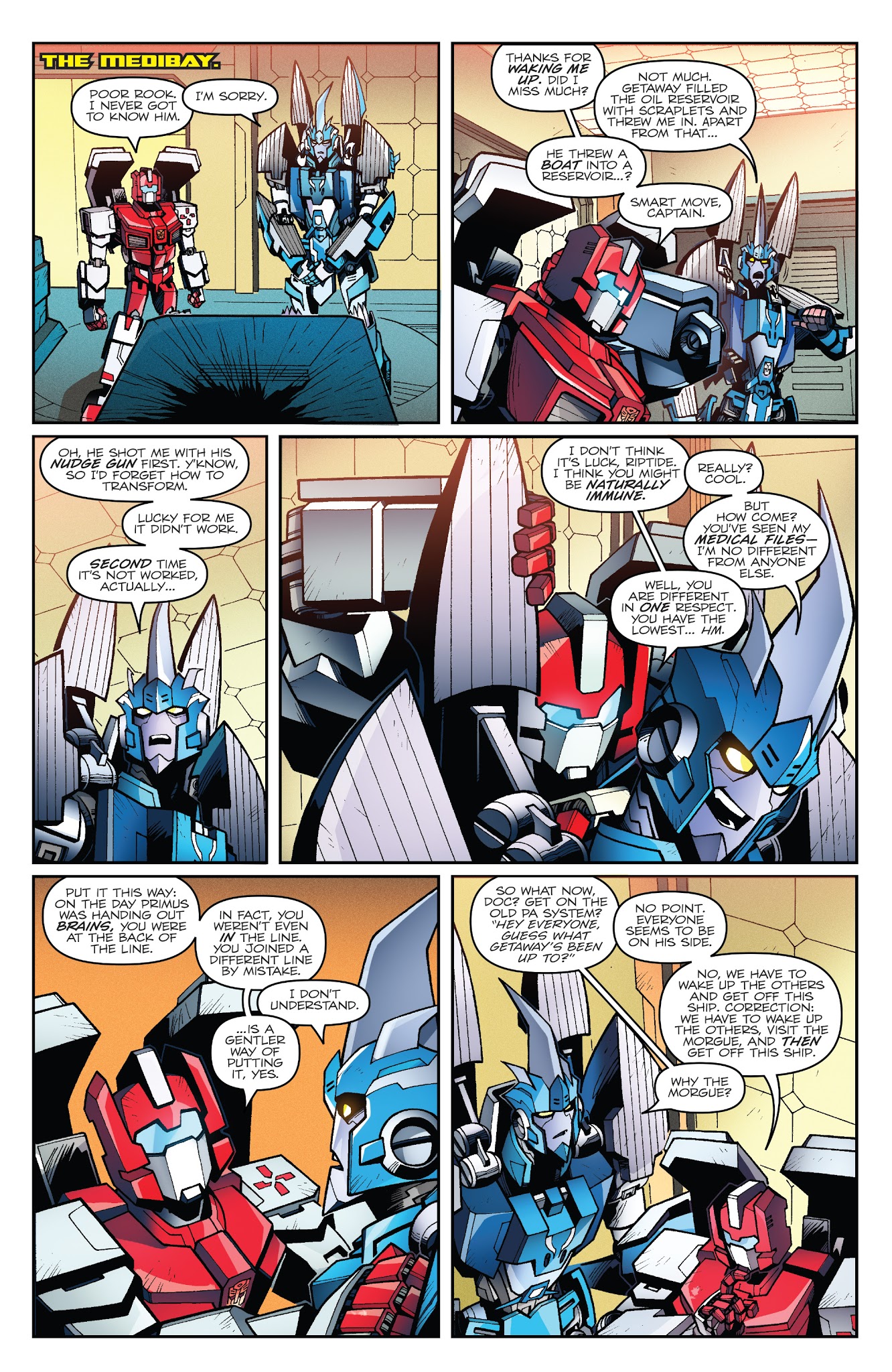 Read online Transformers: Lost Light comic -  Issue # _TPB 2 - 132