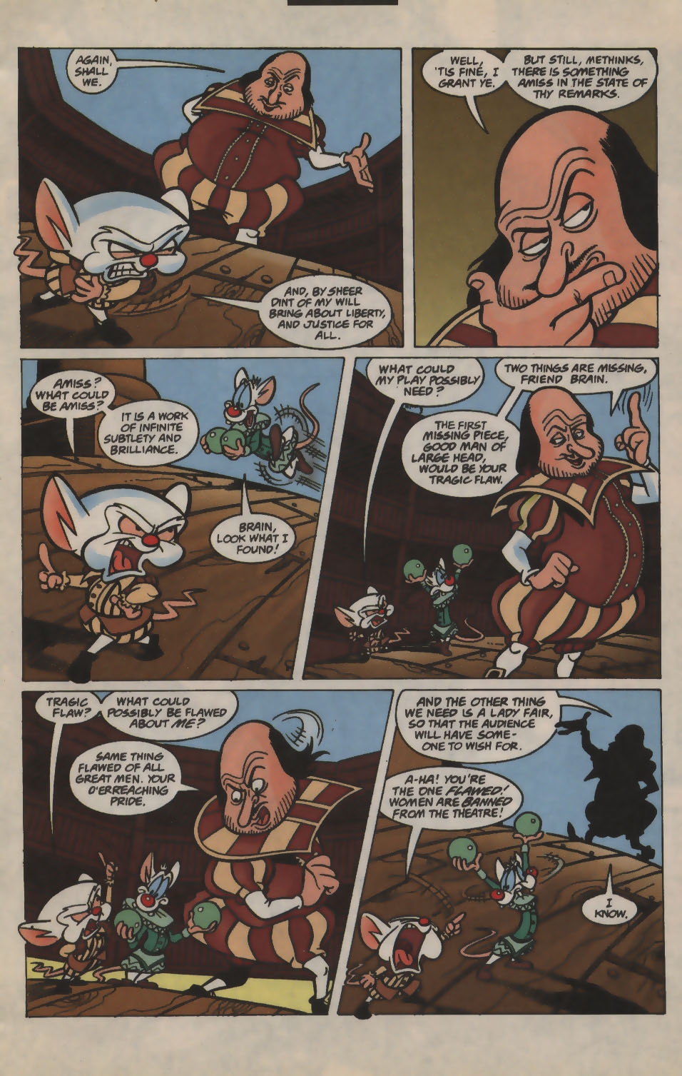 Read online Pinky and The Brain comic -  Issue #14 - 7