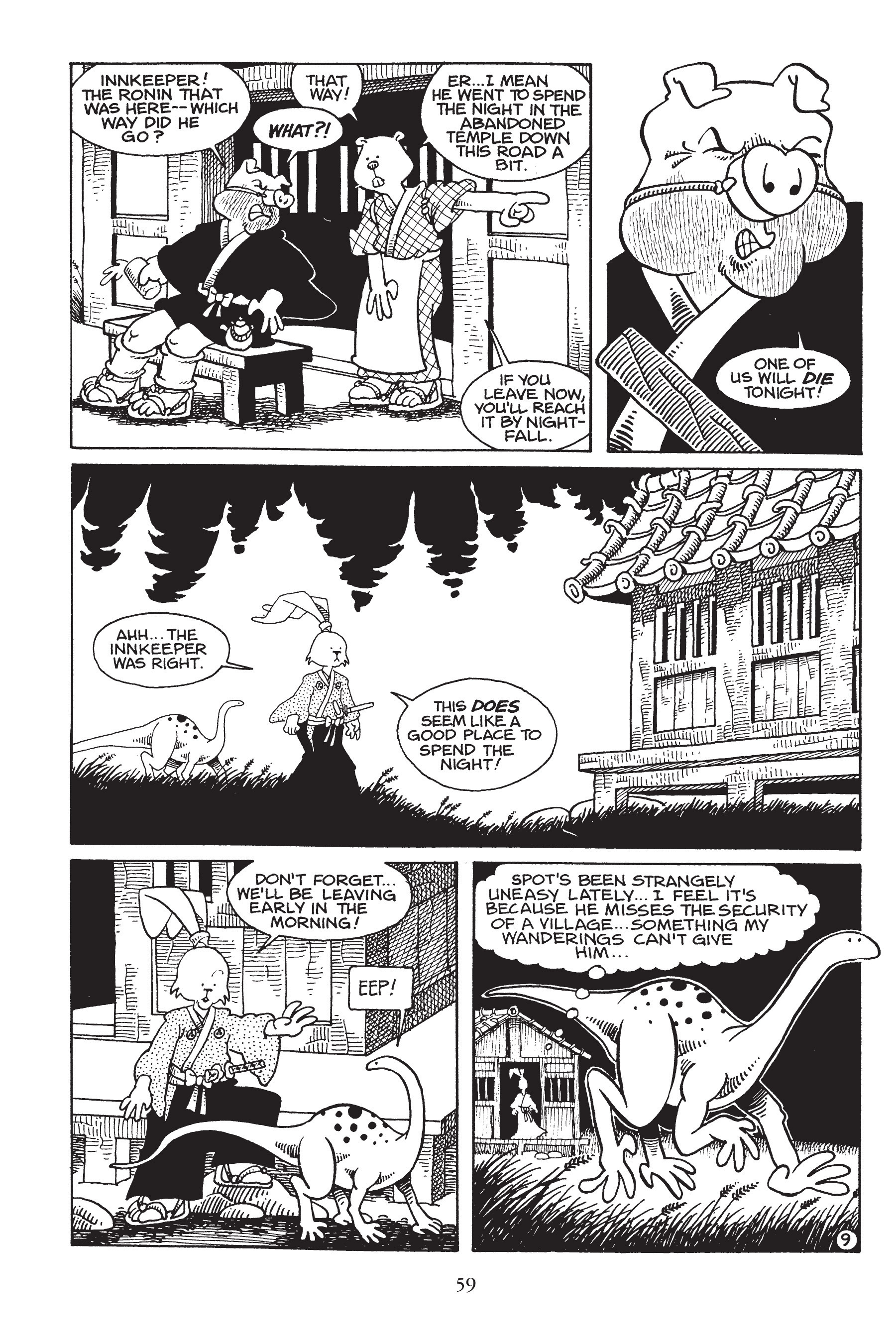 Read online Usagi Yojimbo (1987) comic -  Issue # _TPB 3 - 58
