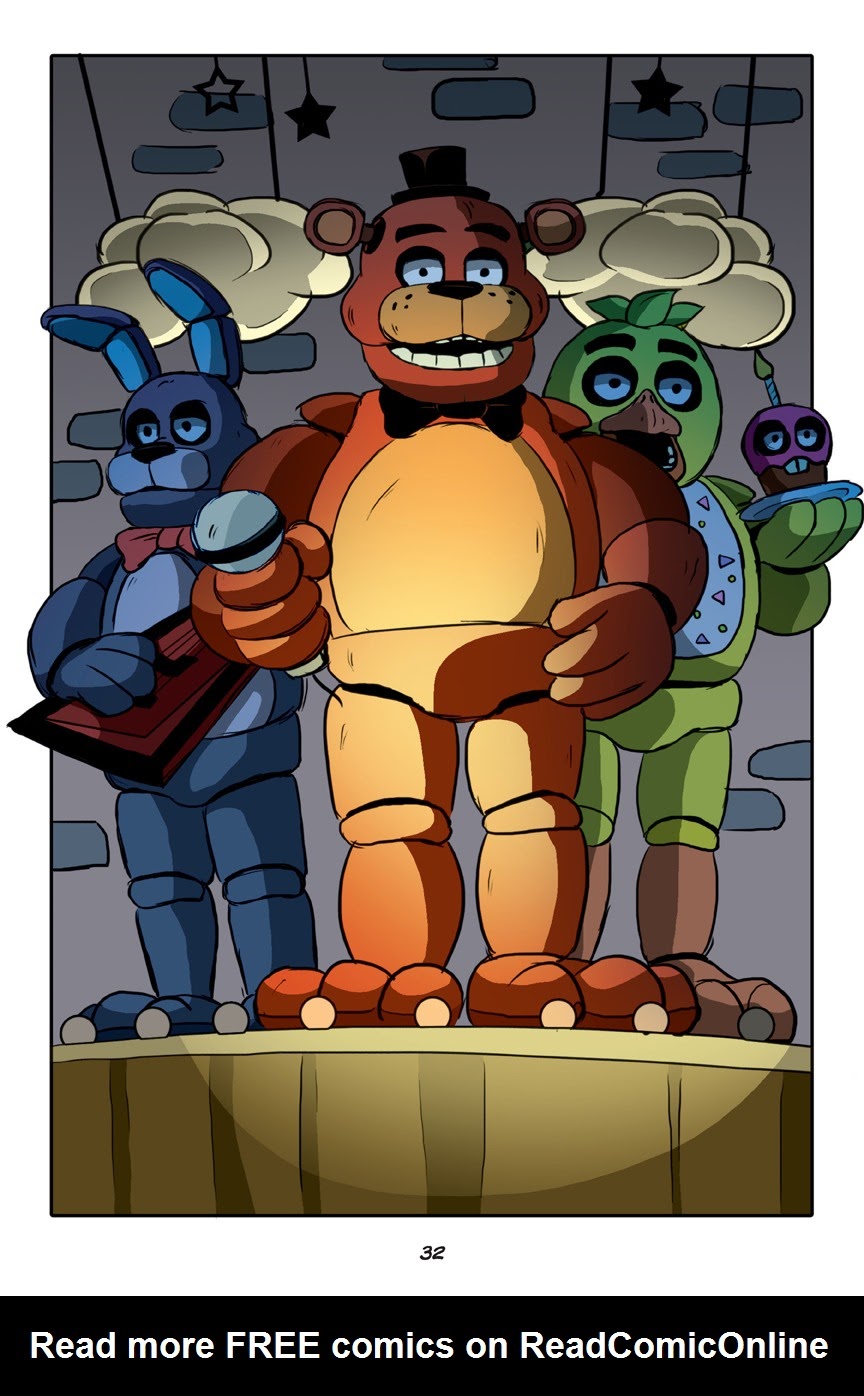 Read online Five Nights At Freddy's comic -  Issue # The Silver Eyes (Part 1) - 34
