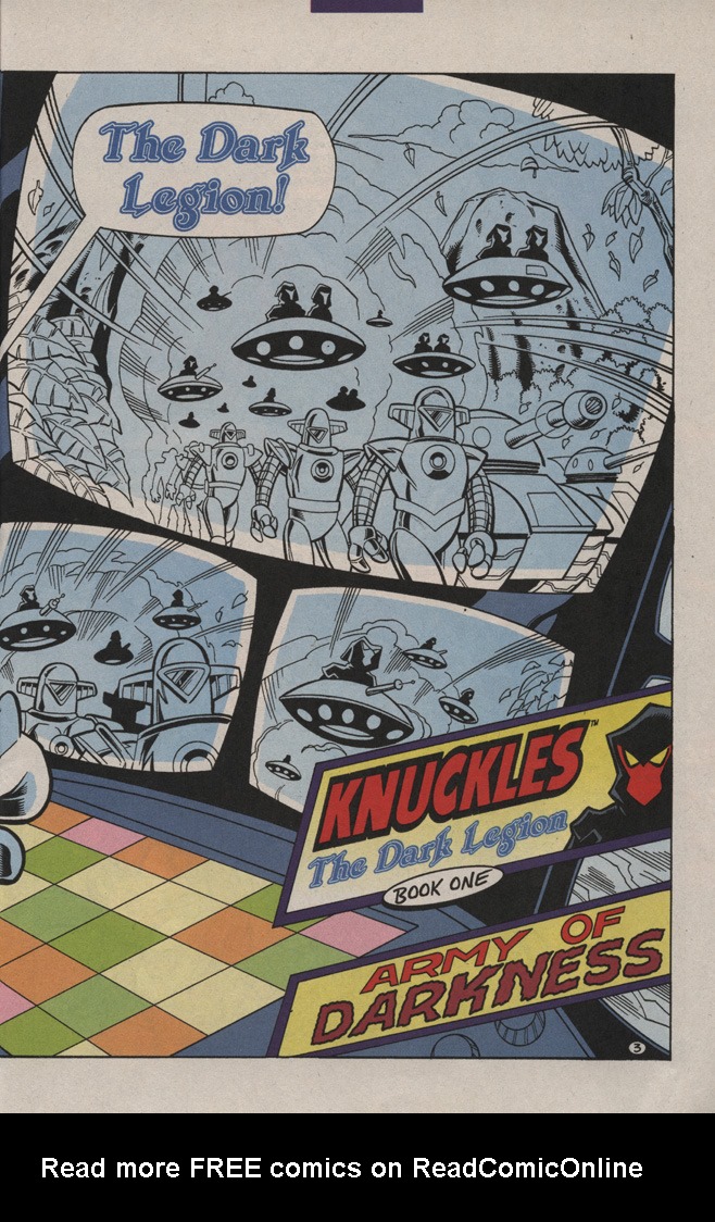 Read online Knuckles the Echidna comic -  Issue #1 - 7