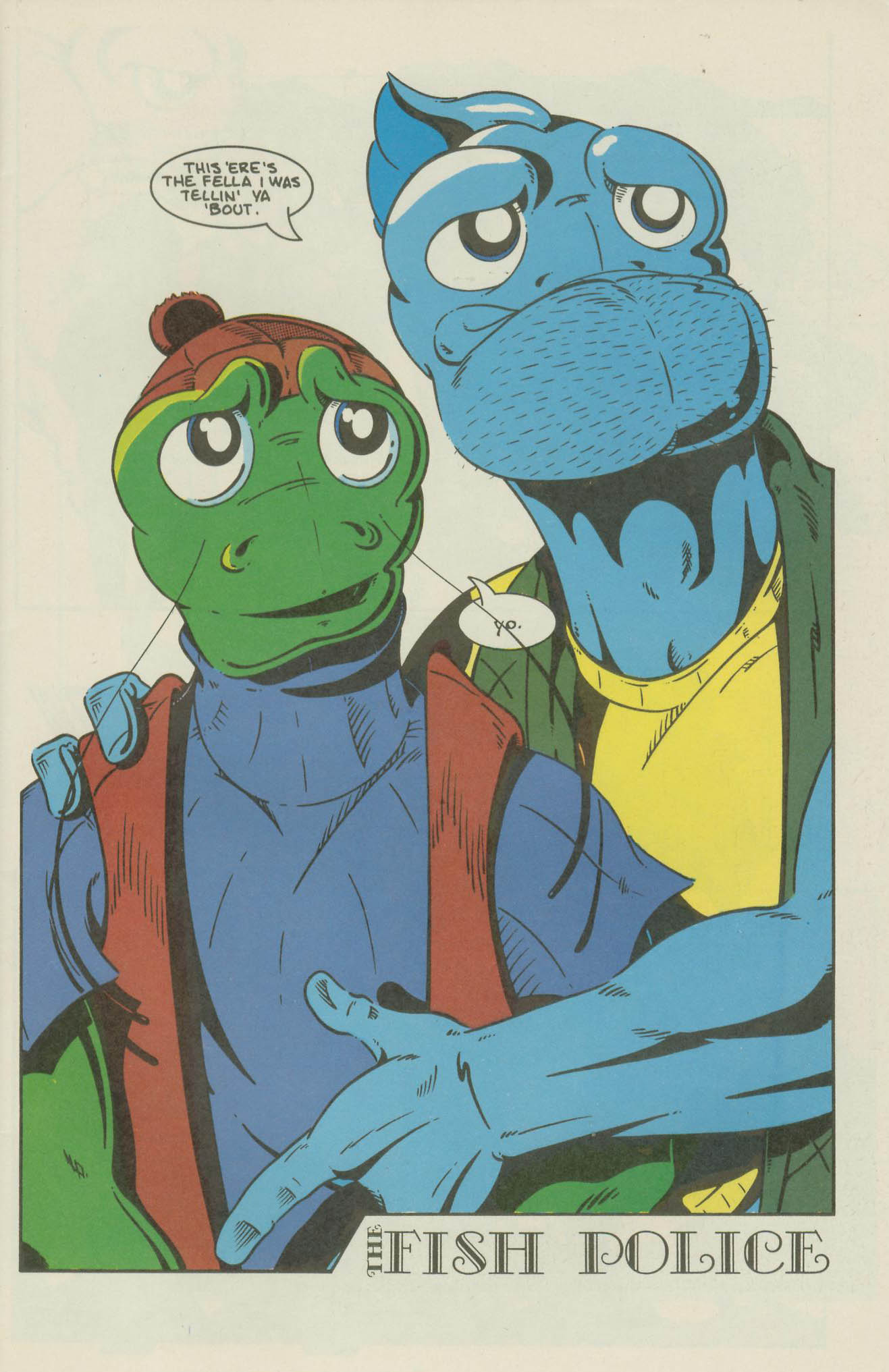 Read online The Fish Police comic -  Issue #13 - 3