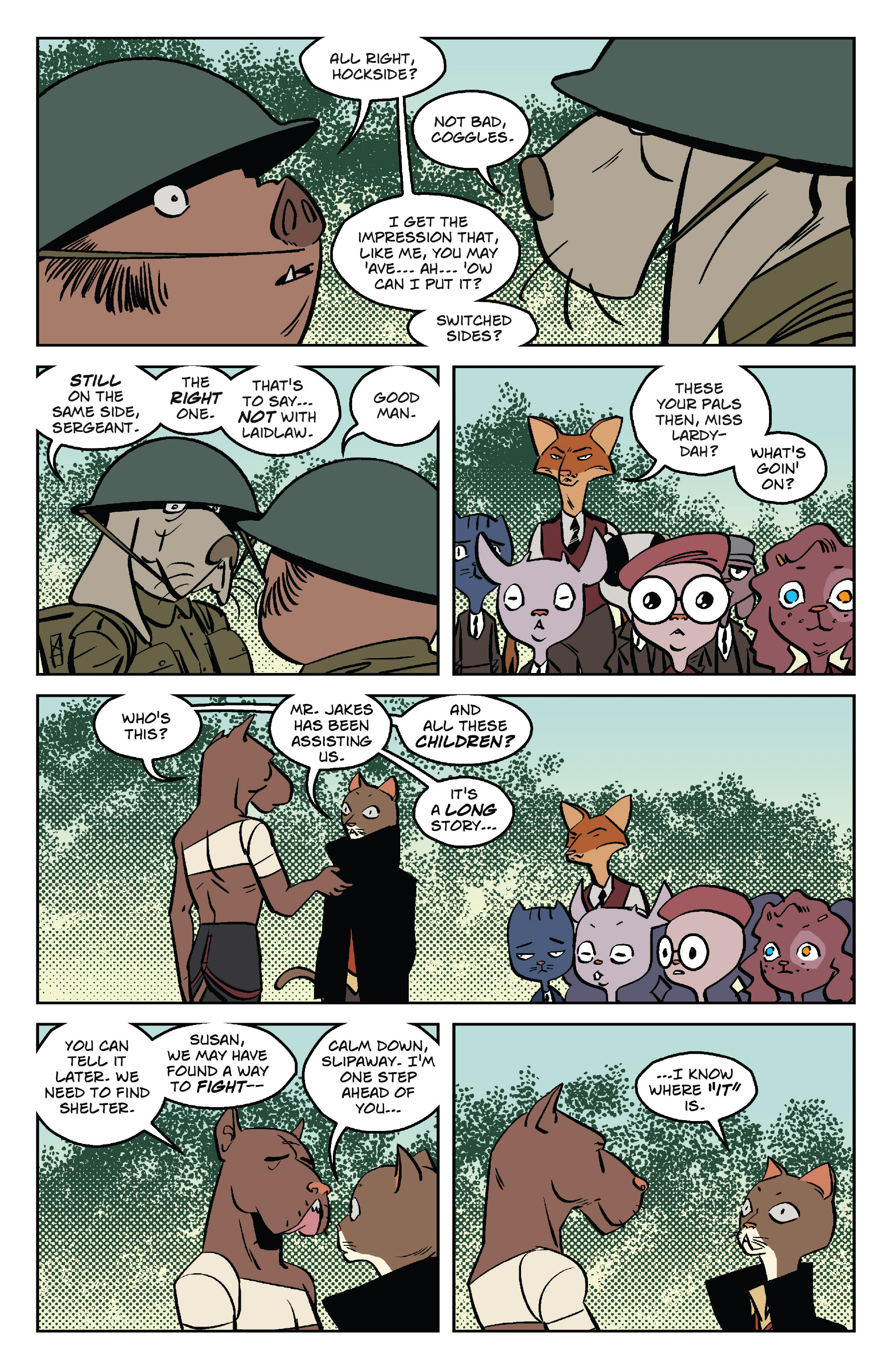 Read online Wild's End: Journey's End comic -  Issue # TPB (Part 2) - 21