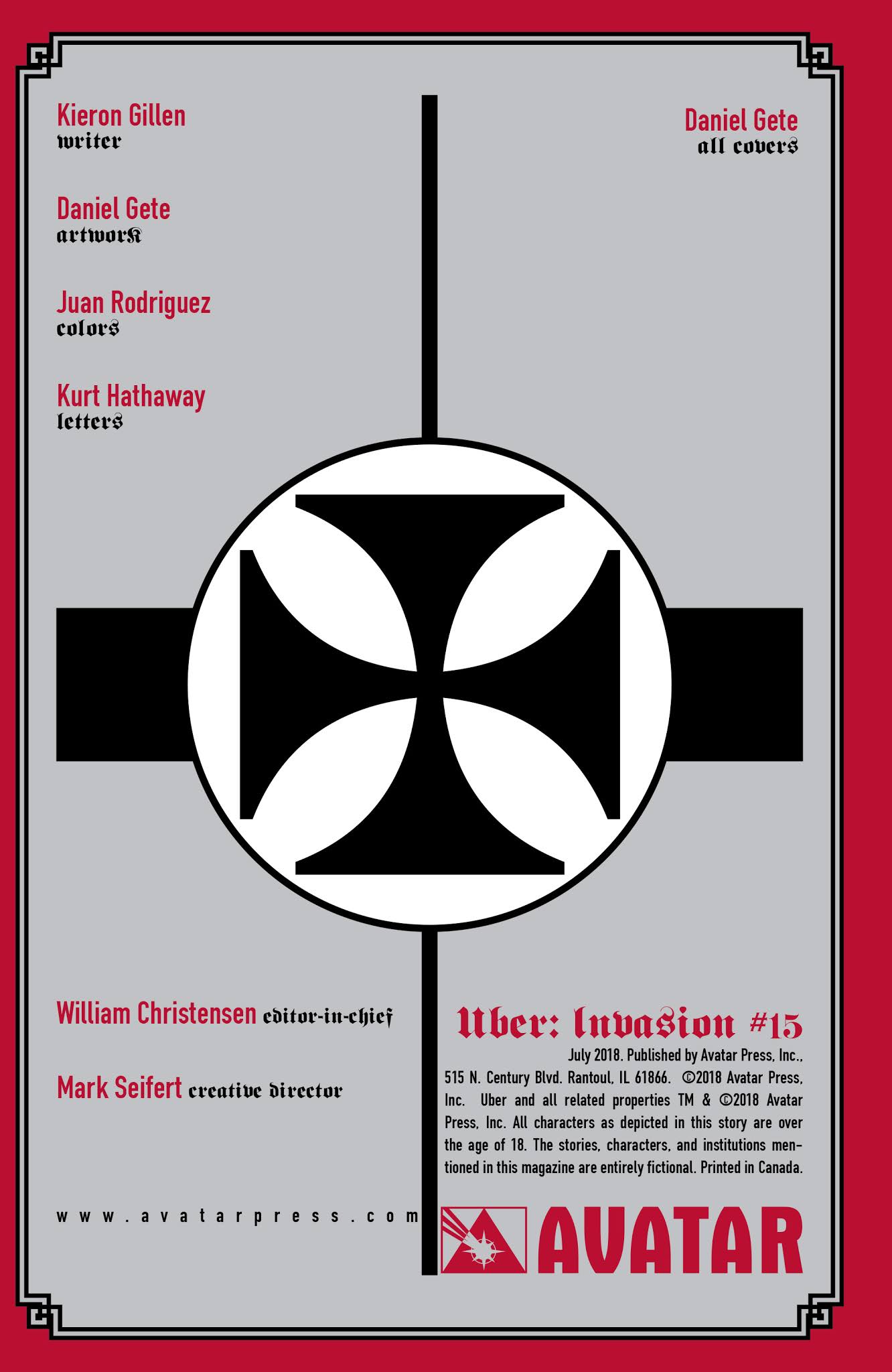 Read online Uber: Invasion comic -  Issue #15 - 2