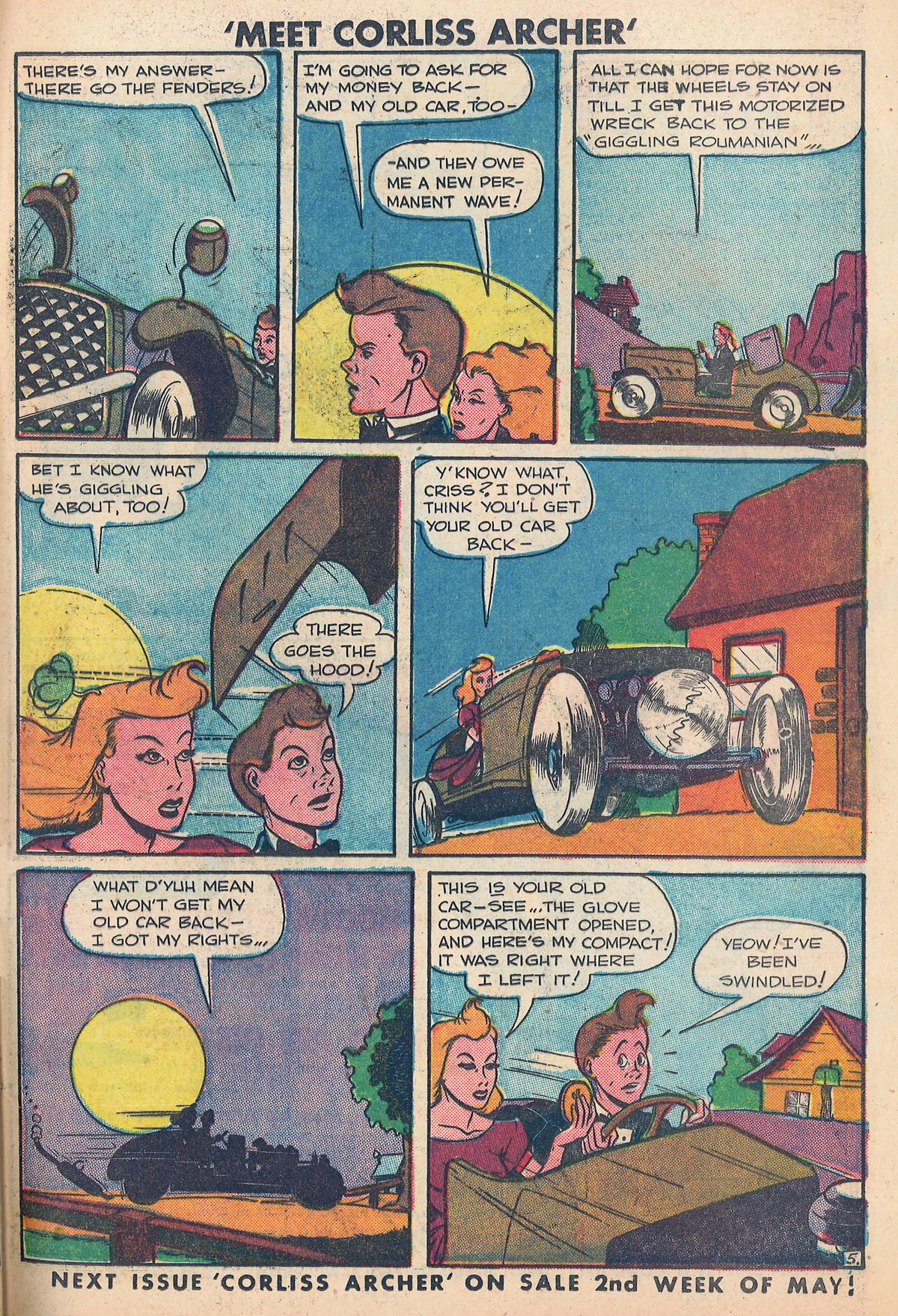 Read online Meet Corliss Archer comic -  Issue #2 - 33