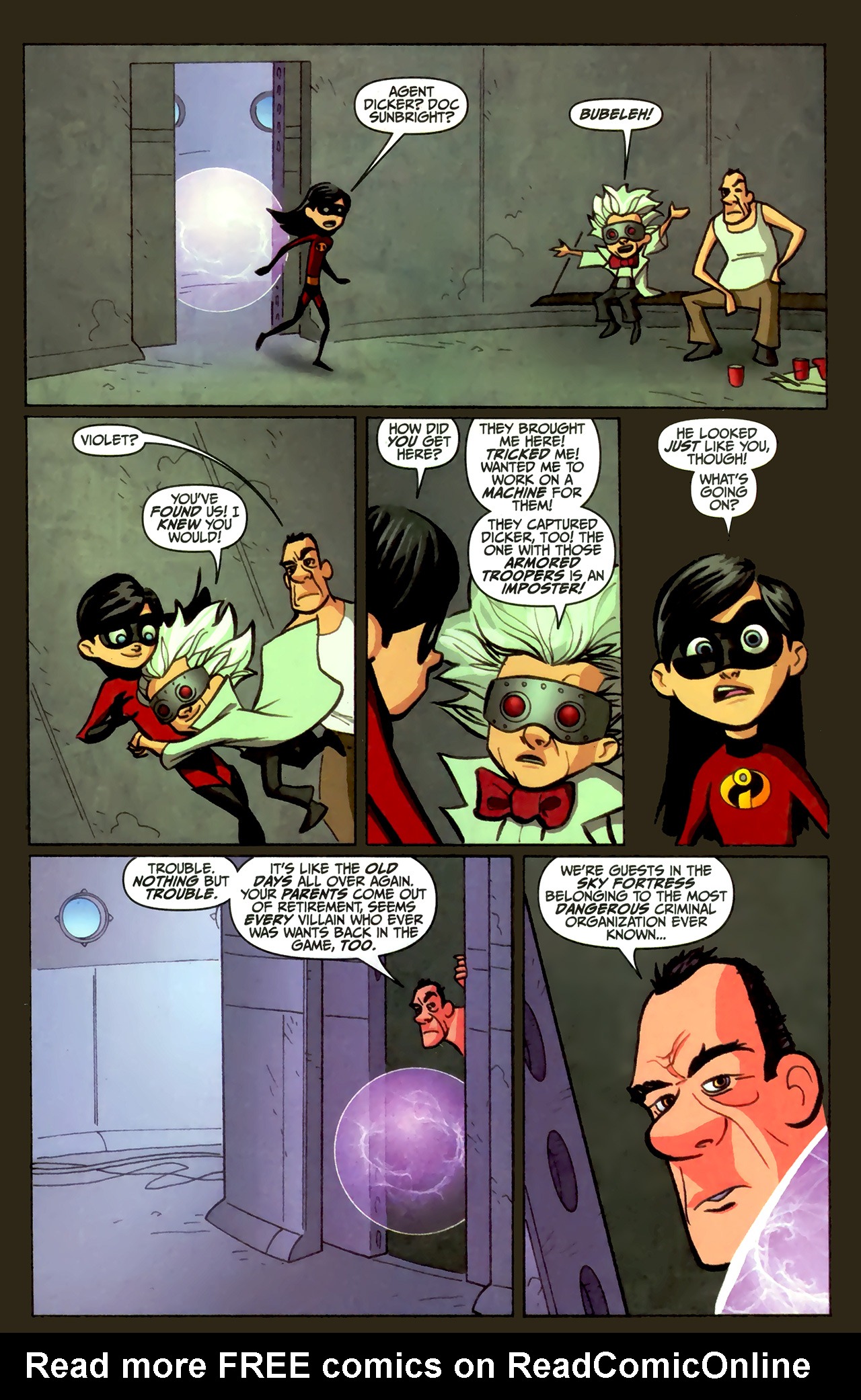 Read online The Incredibles comic -  Issue #2 - 14