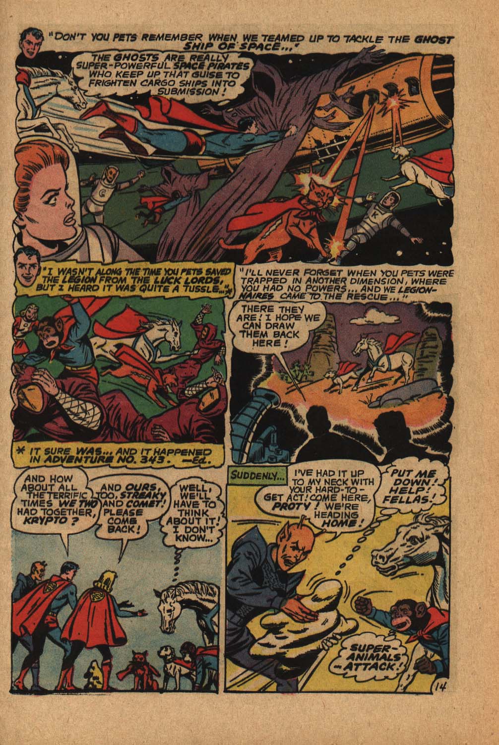 Read online Adventure Comics (1938) comic -  Issue #364 - 21