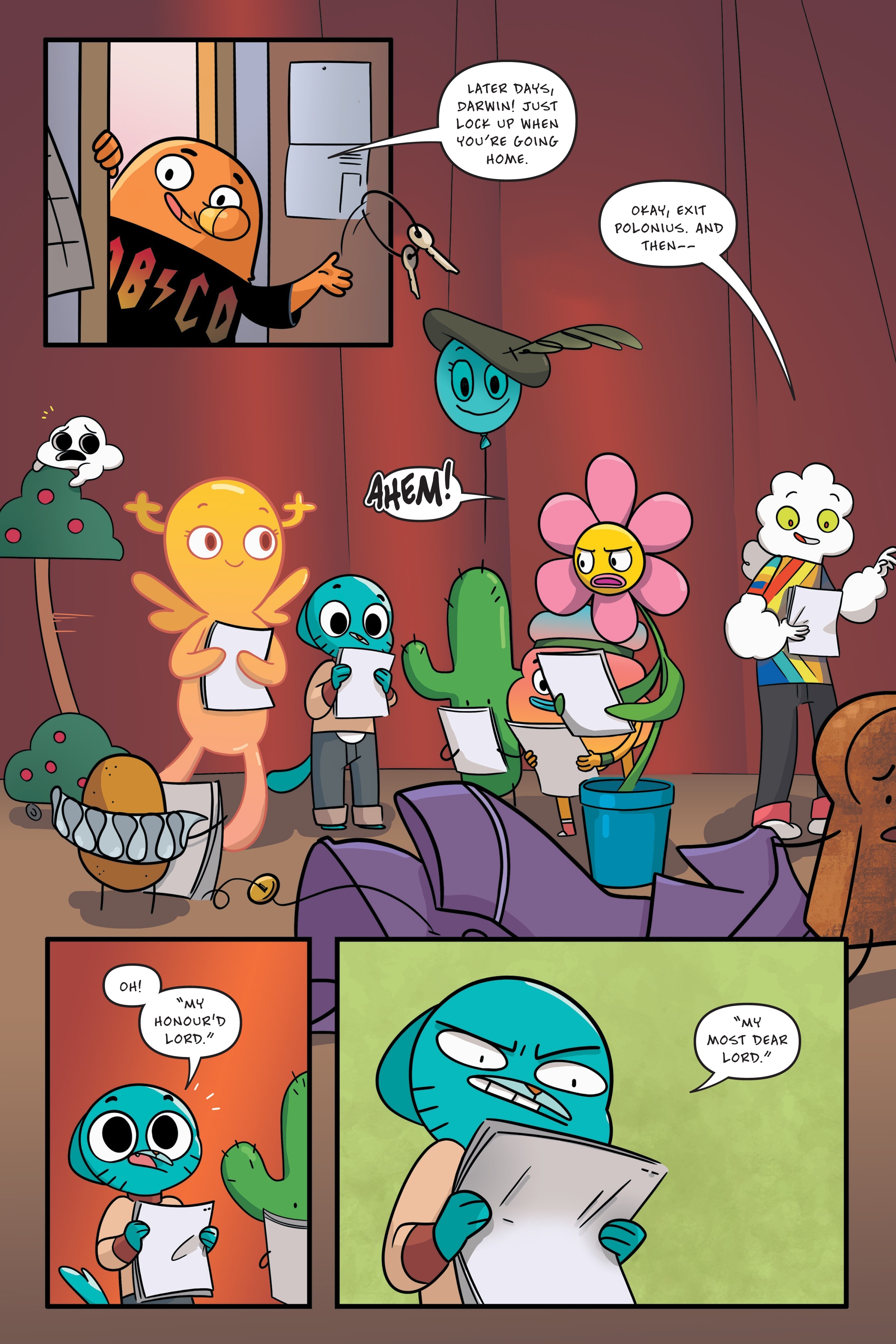Read online The Amazing World of Gumball: Midsummer Nightmare comic -  Issue # TPB - 60