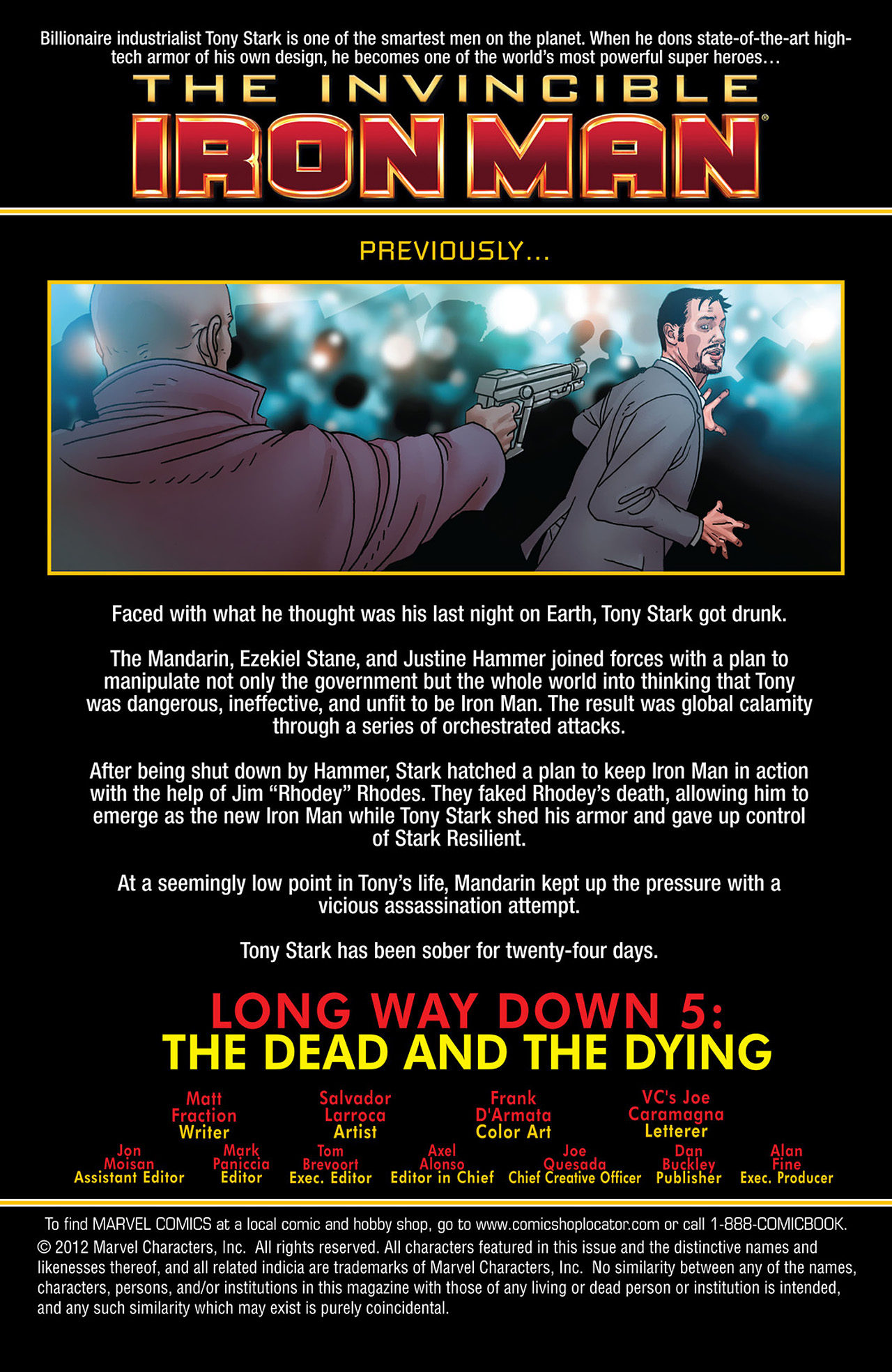 Read online The Invincible Iron Man (2008) comic -  Issue #520 - 2