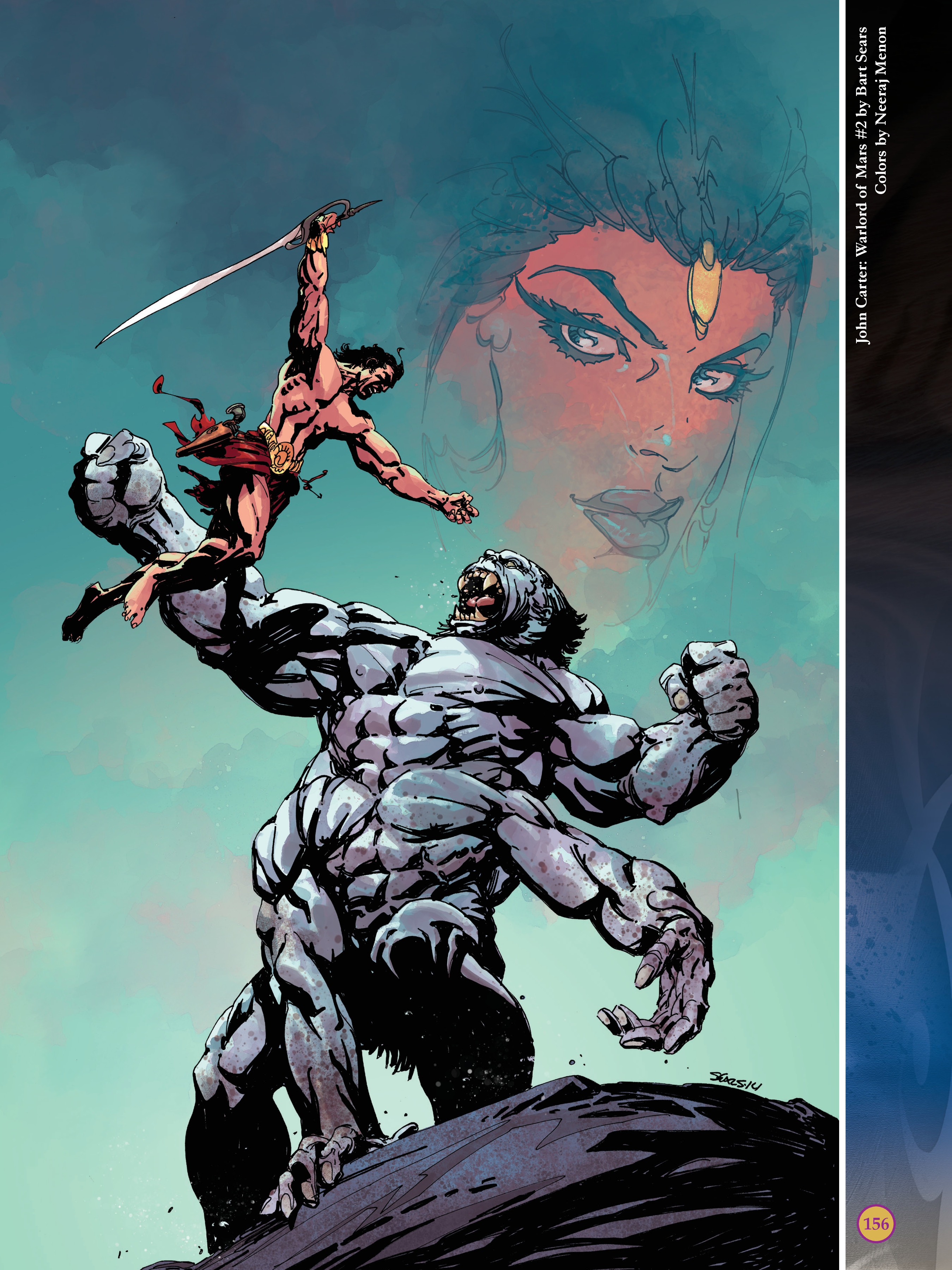 Read online The Art of Dejah Thoris and the Worlds of Mars comic -  Issue # TPB 2 (Part 2) - 55