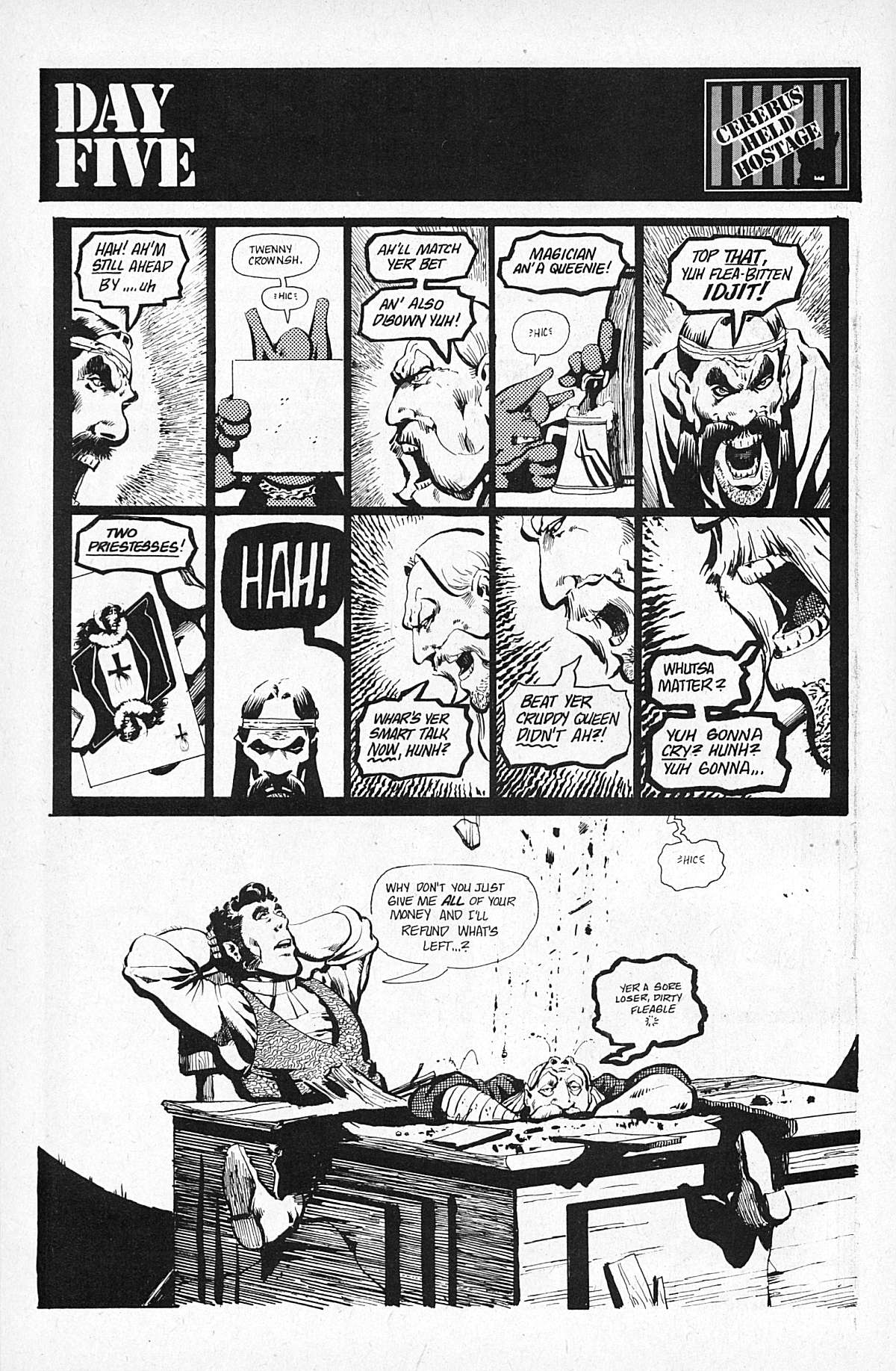 Read online Cerebus comic -  Issue #27 - 22