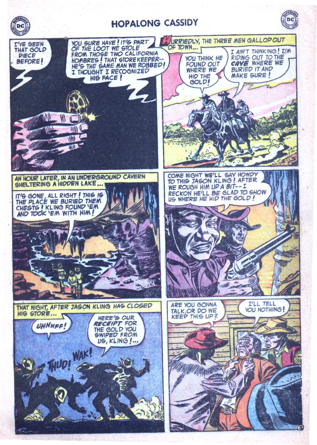 Read online Hopalong Cassidy comic -  Issue #86 - 17