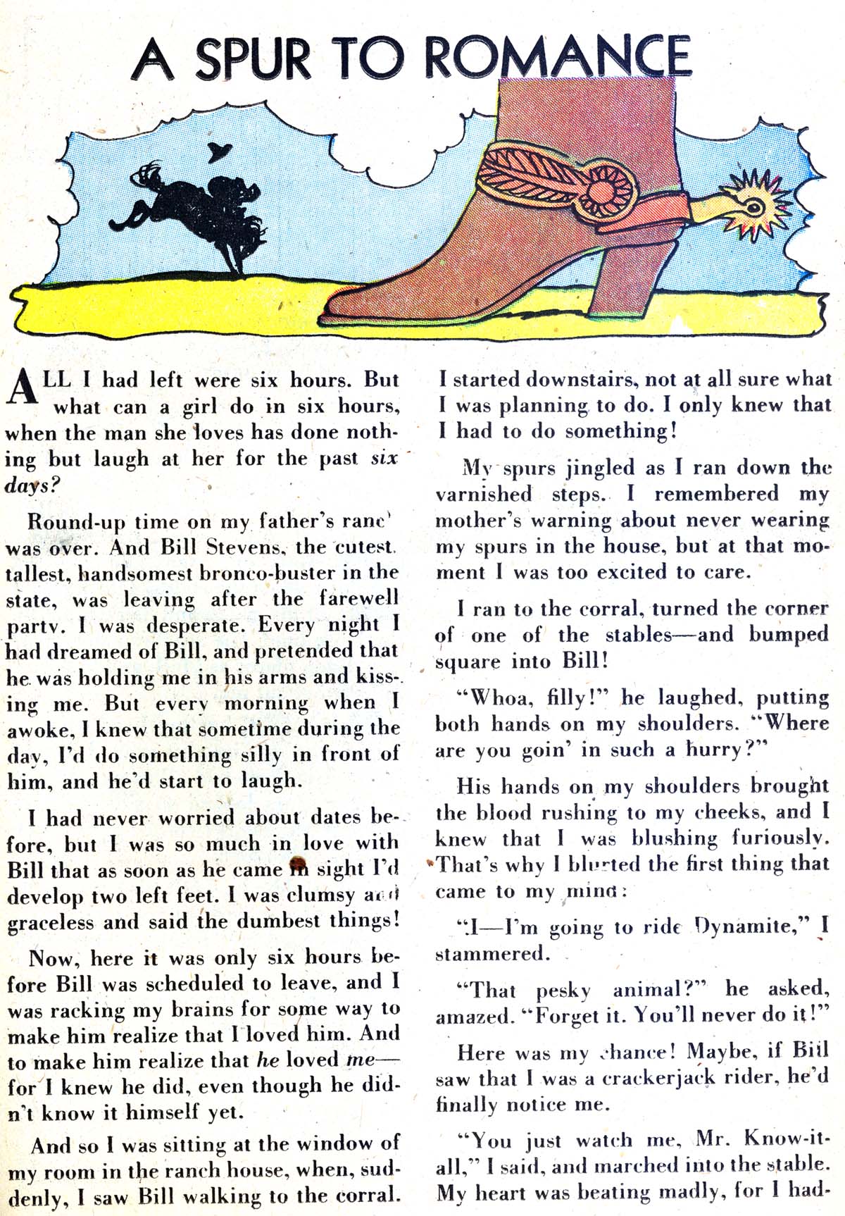Read online Romance Trail comic -  Issue #1 - 37
