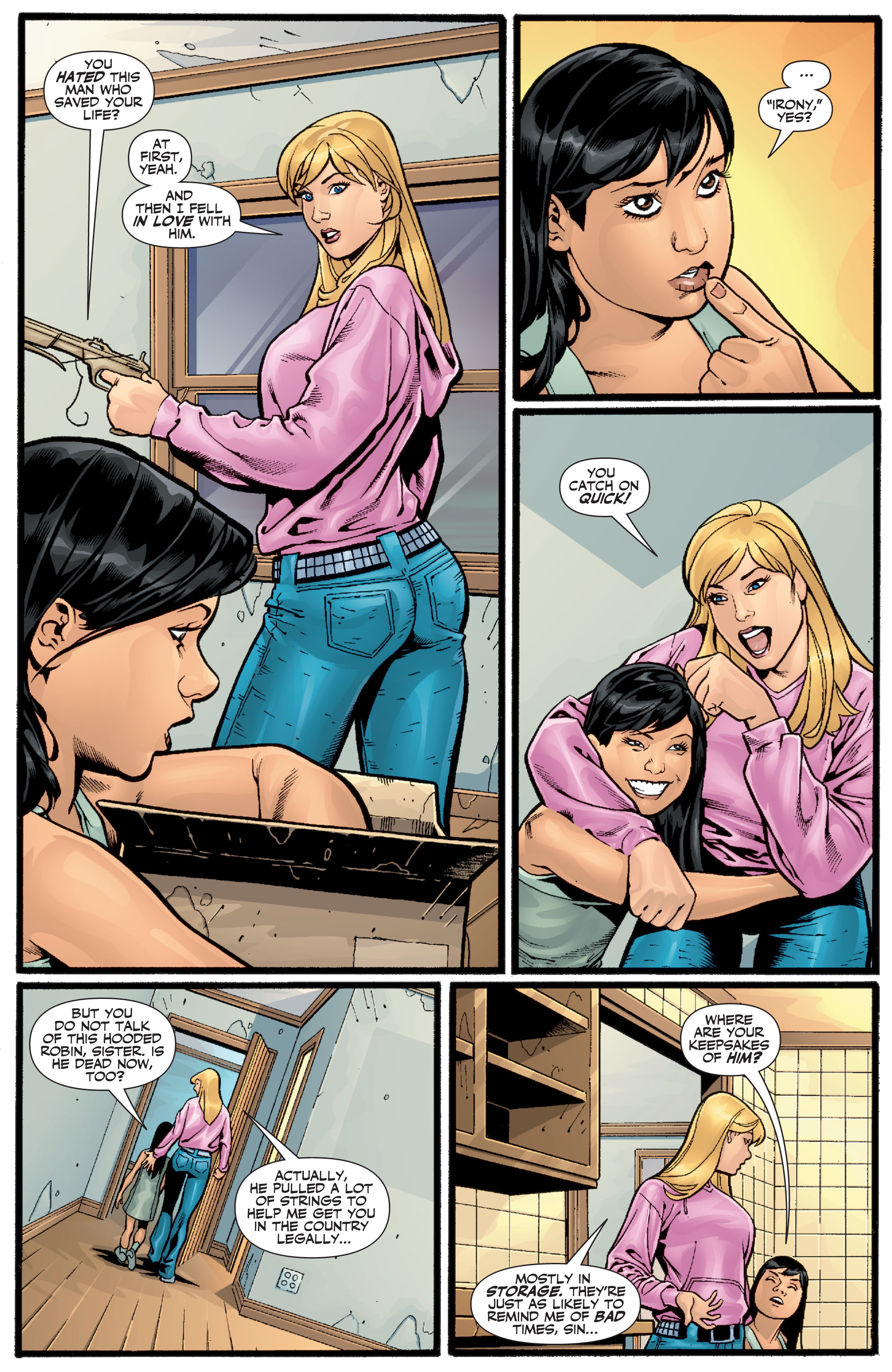 Read online Birds of Prey (1999) comic -  Issue #100 - 34