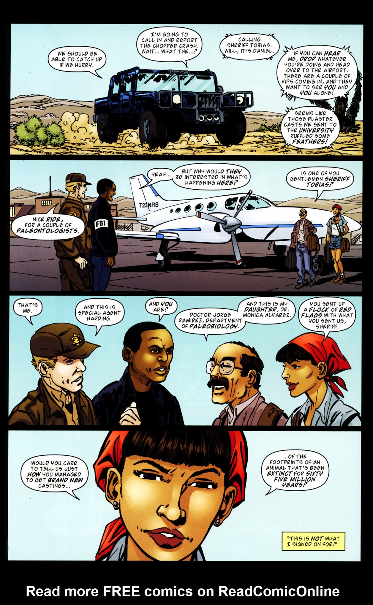 Read online Jurassic Park: The Devils in the Desert comic -  Issue #1 - 20