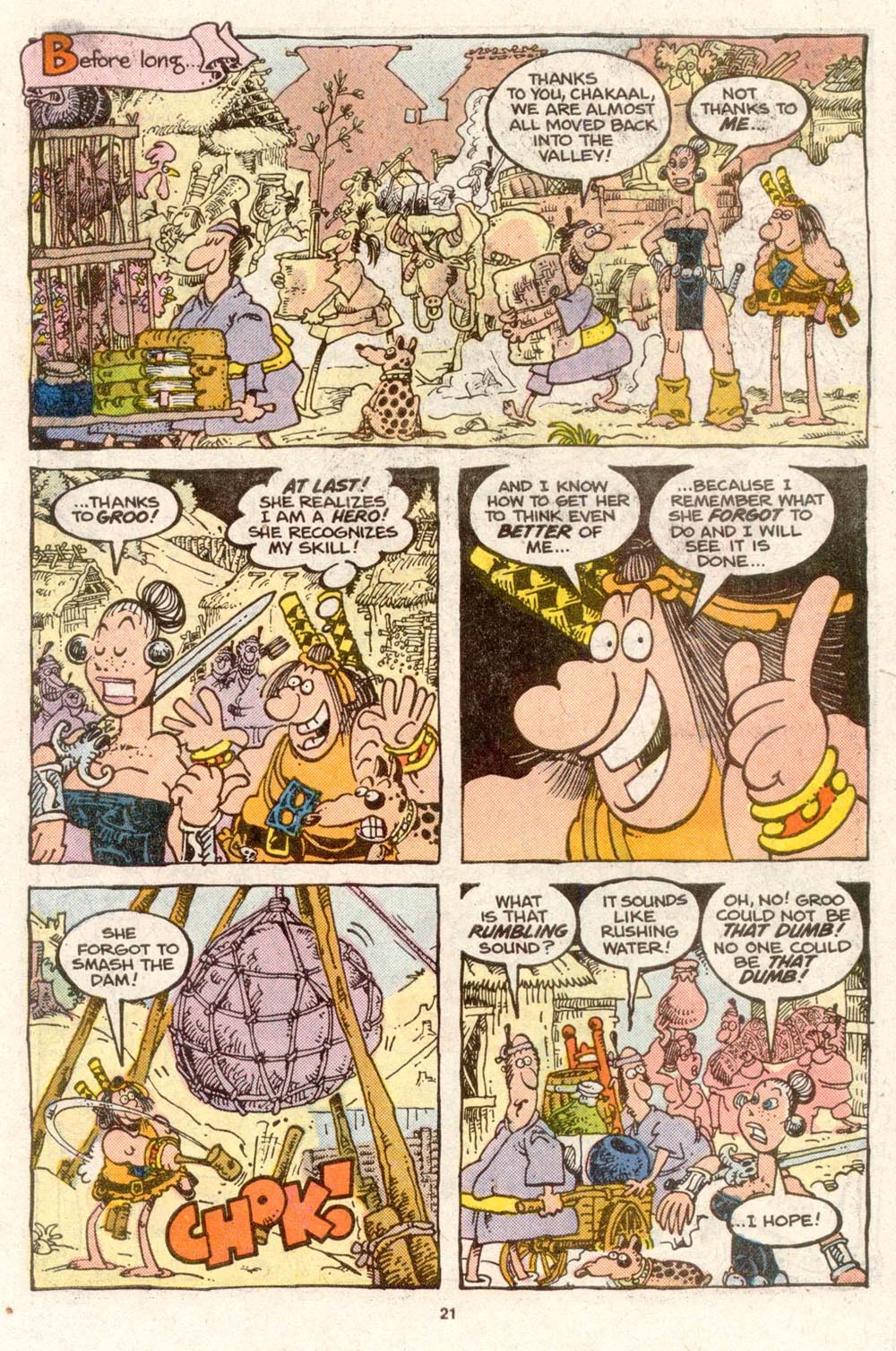 Read online Sergio Aragonés Groo the Wanderer comic -  Issue #51 - 22