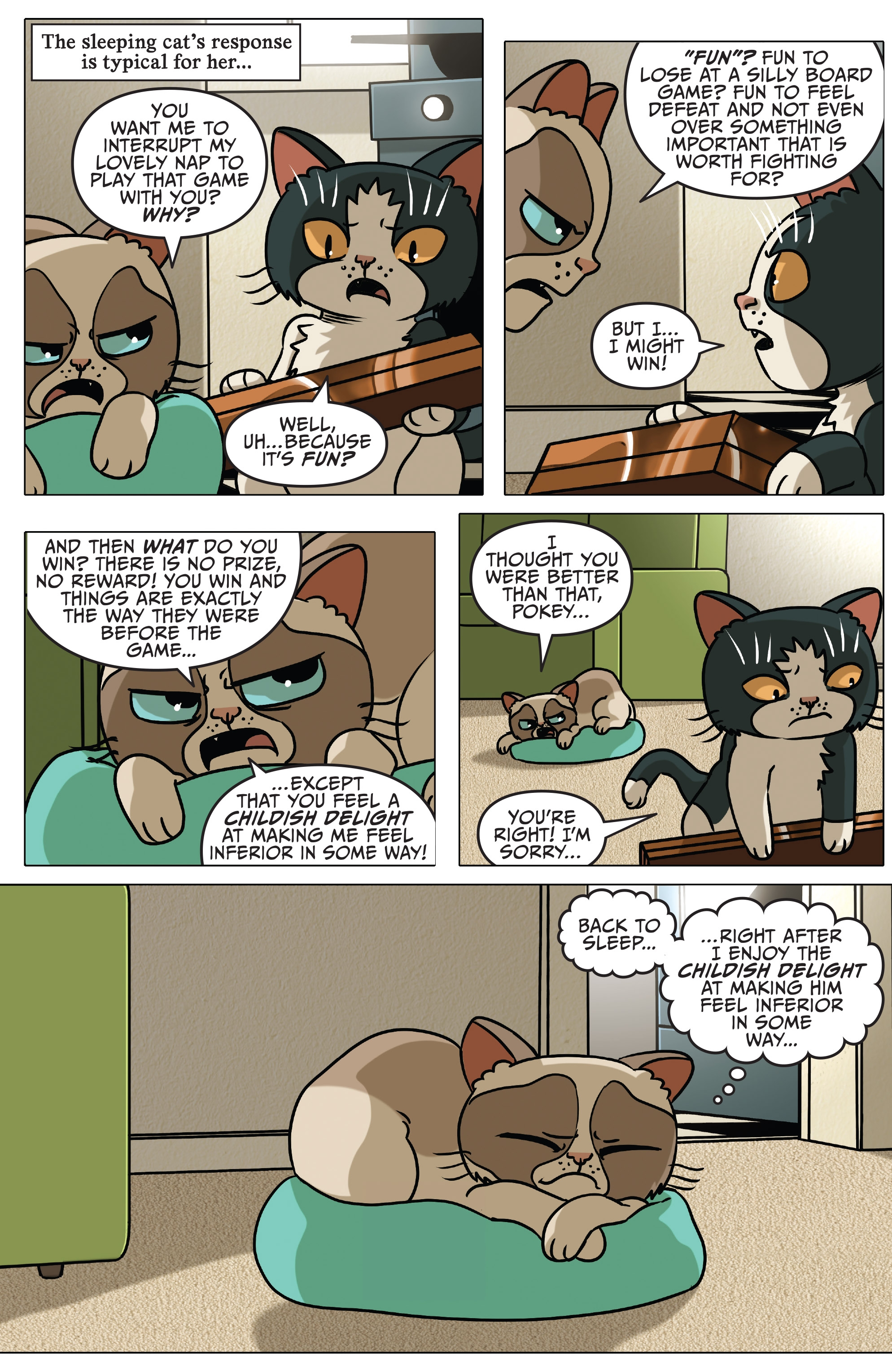 Read online Grumpy Cat/Garfield comic -  Issue #1 - 5