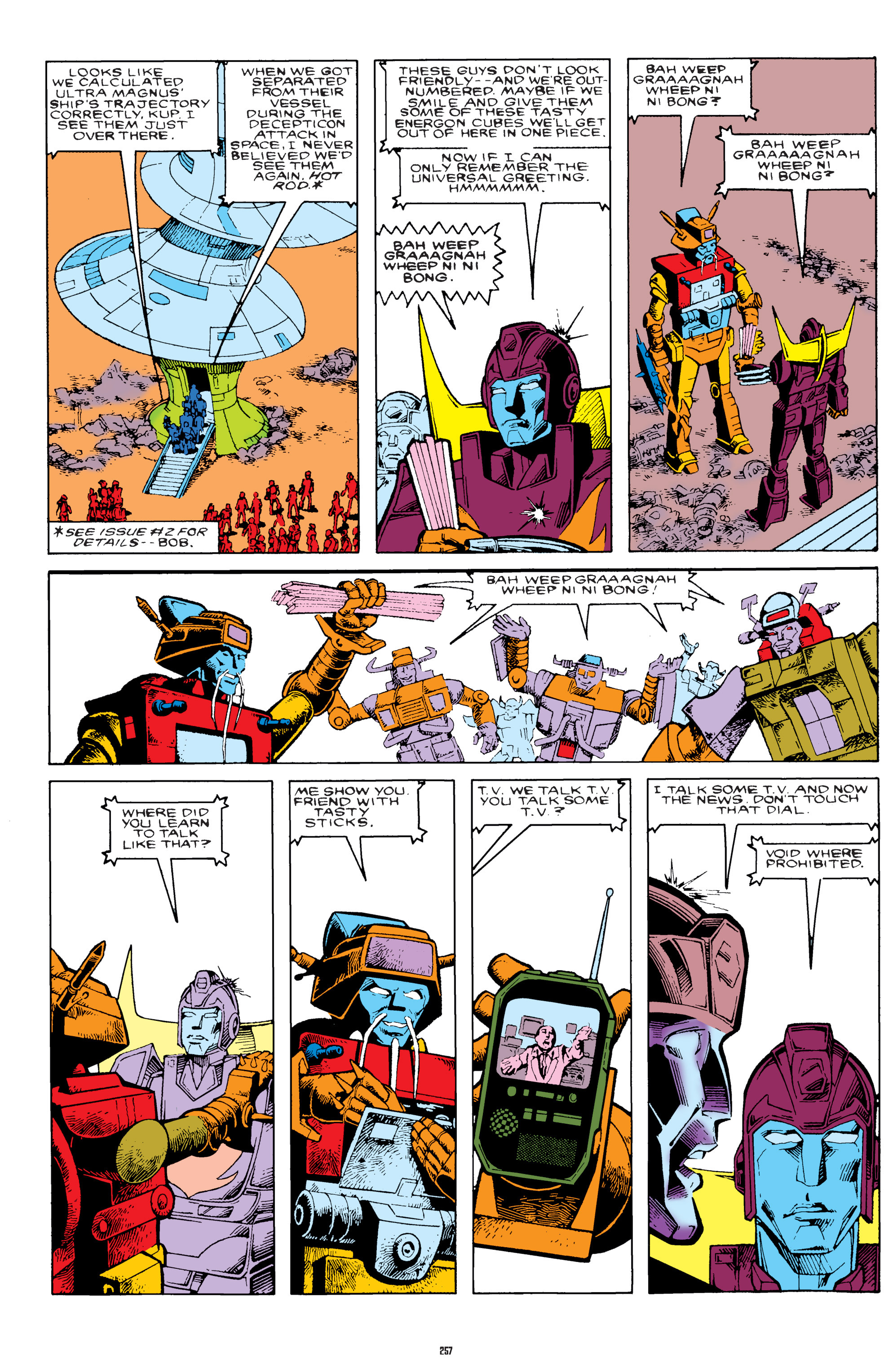 Read online The Transformers Classics comic -  Issue # TPB 7 - 256