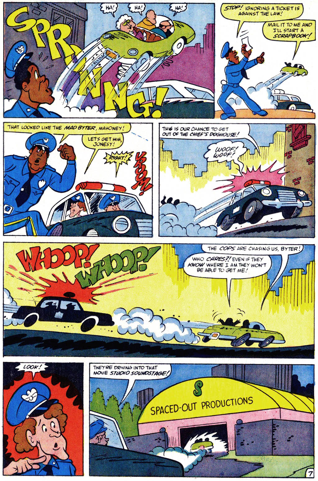 Read online Police Academy comic -  Issue #1 - 8