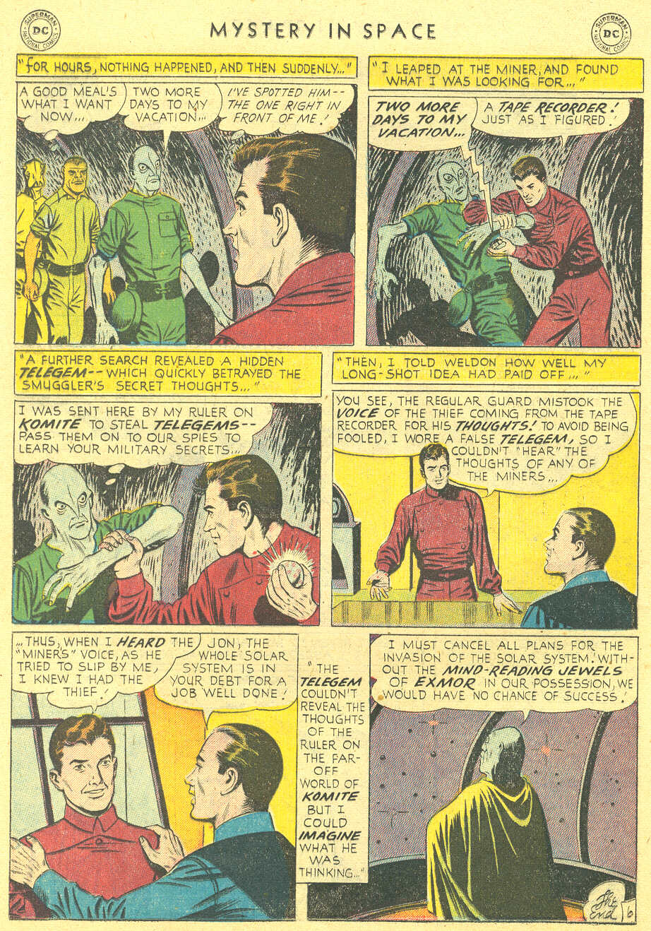 Read online Mystery in Space (1951) comic -  Issue #29 - 16