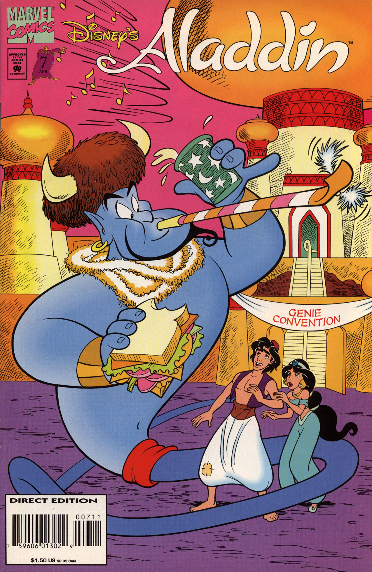Read online Disney's Aladdin comic -  Issue #7 - 1