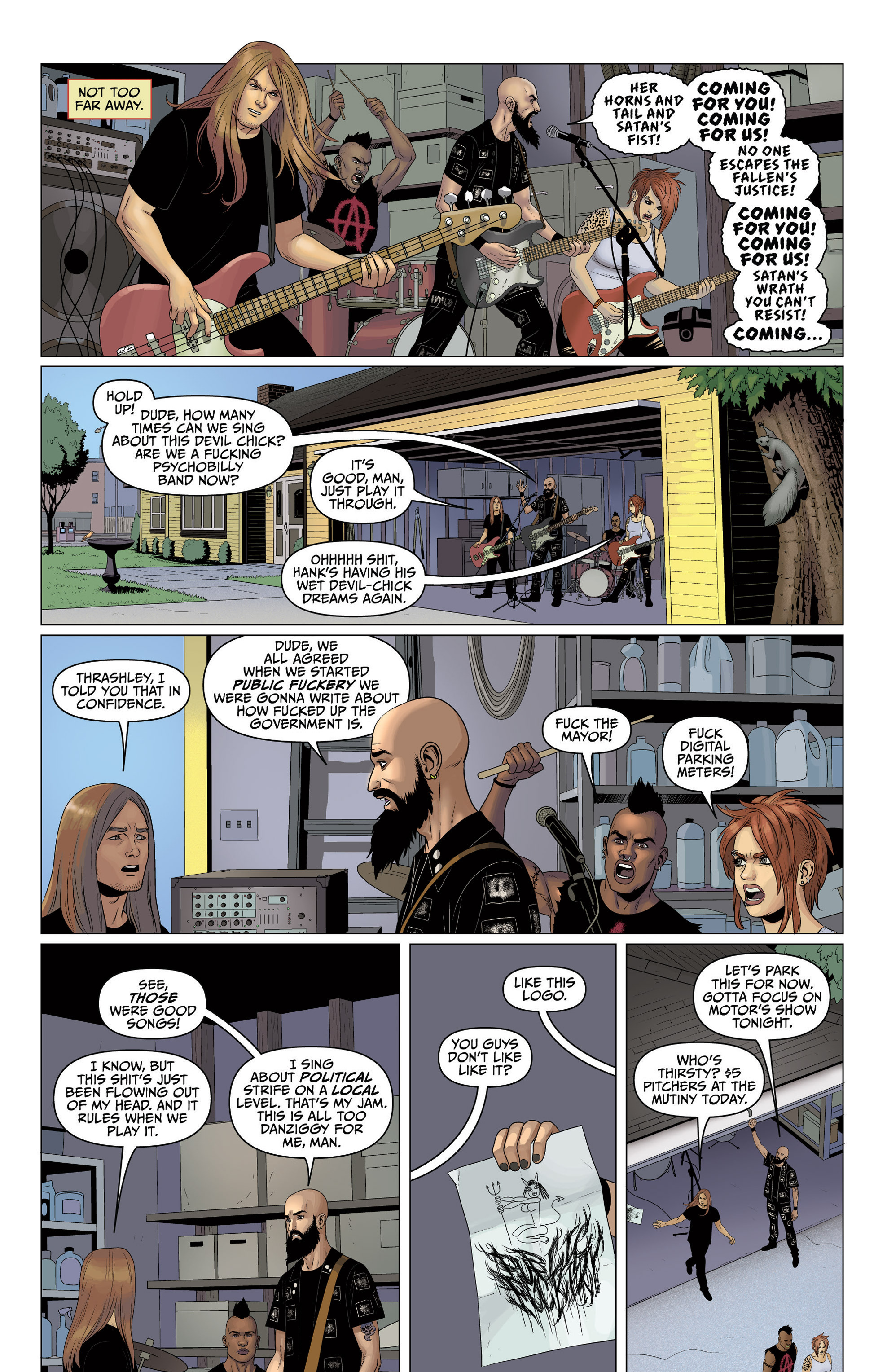 Read online Mercy Sparx Year One comic -  Issue #1 - 8