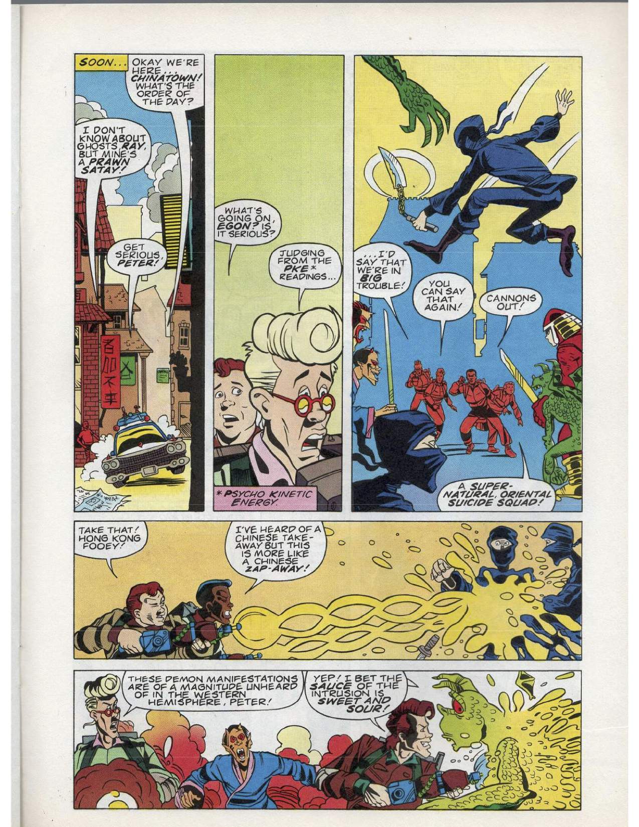 Read online The Real Ghostbusters comic -  Issue #193 - 16