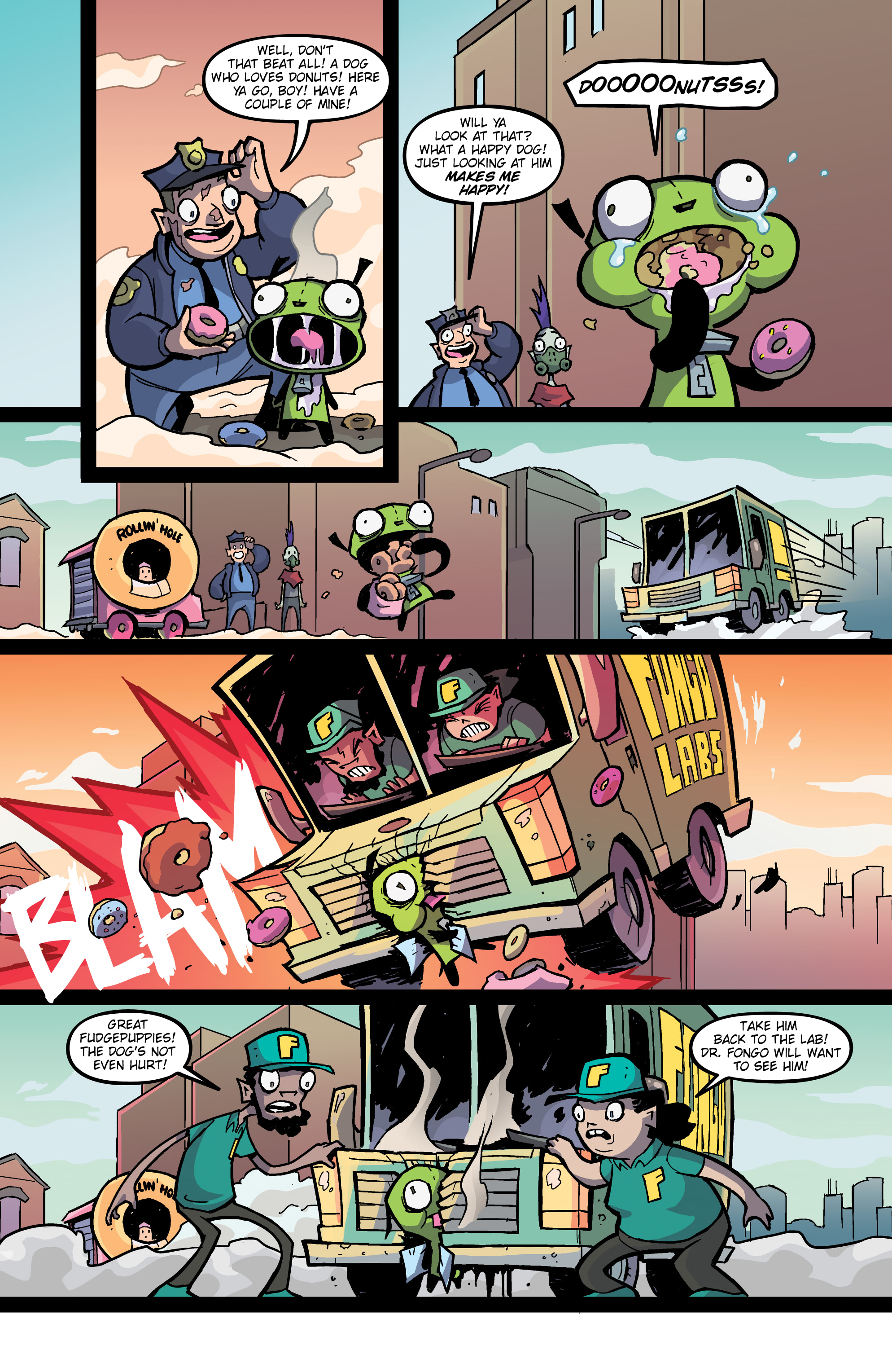 Read online Invader Zim Quarterly comic -  Issue #1 - 7