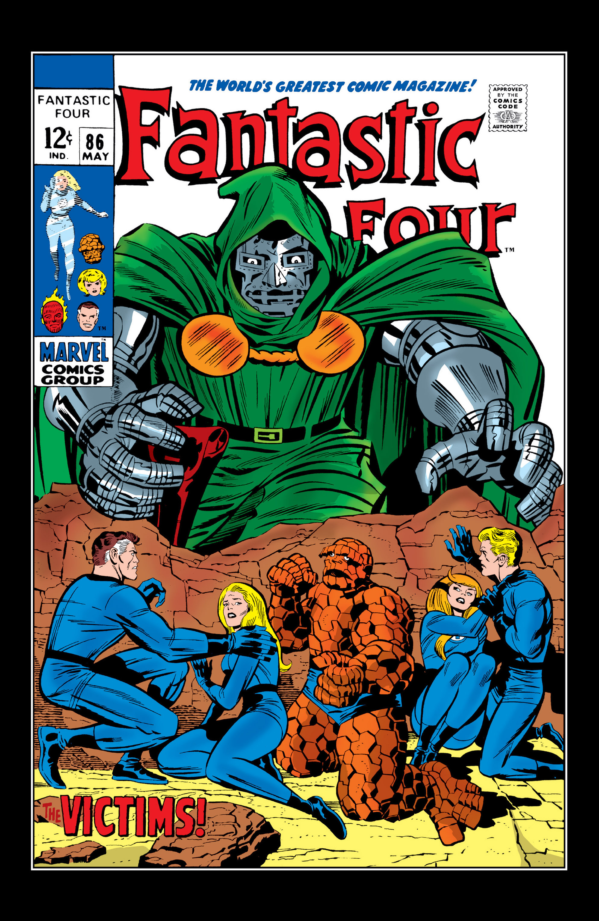 Read online Marvel Masterworks: The Fantastic Four comic -  Issue # TPB 9 (Part 1) - 90