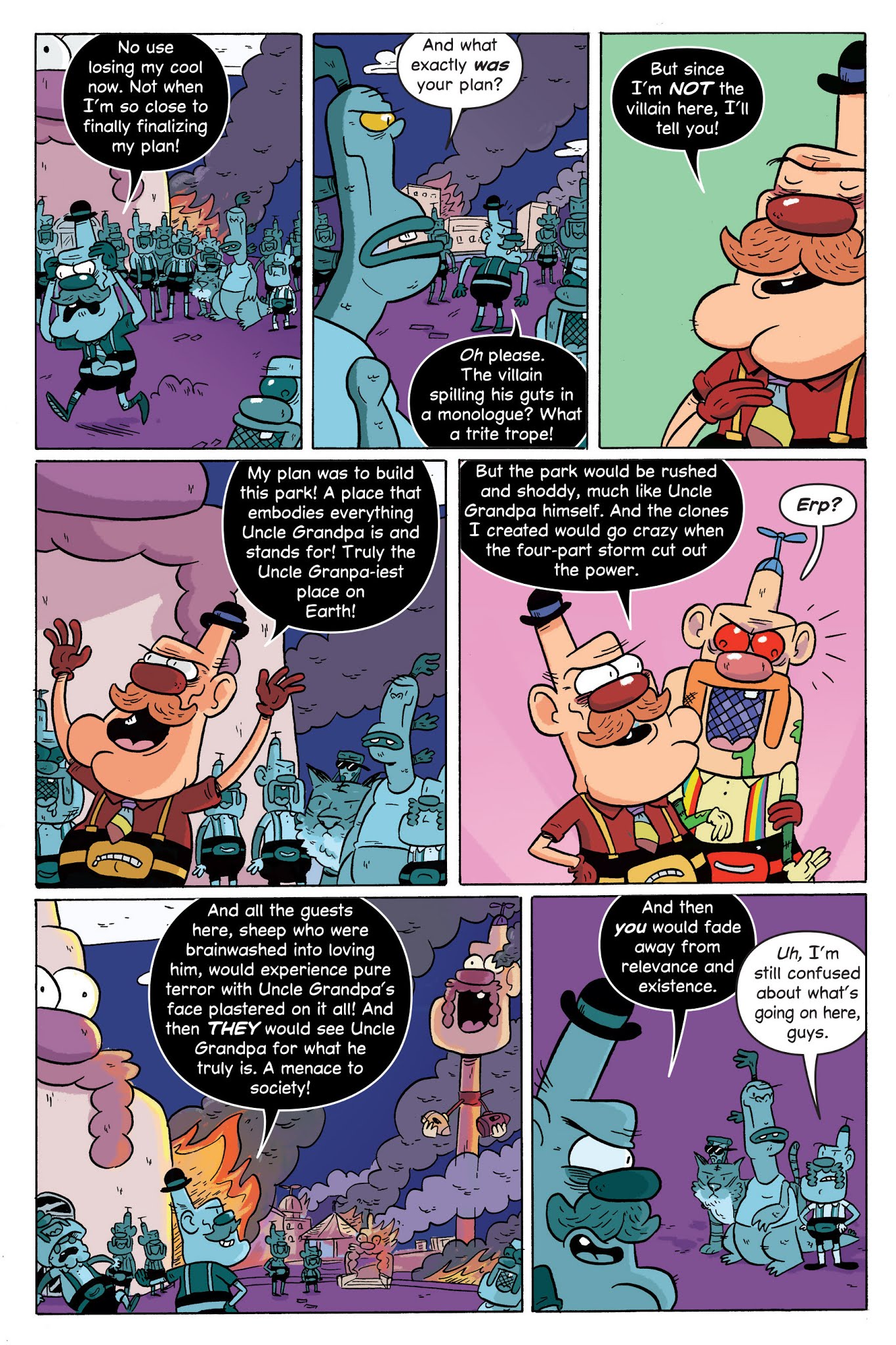 Read online Uncle Grandpa in Uncle Grandpaland comic -  Issue # TPB - 102