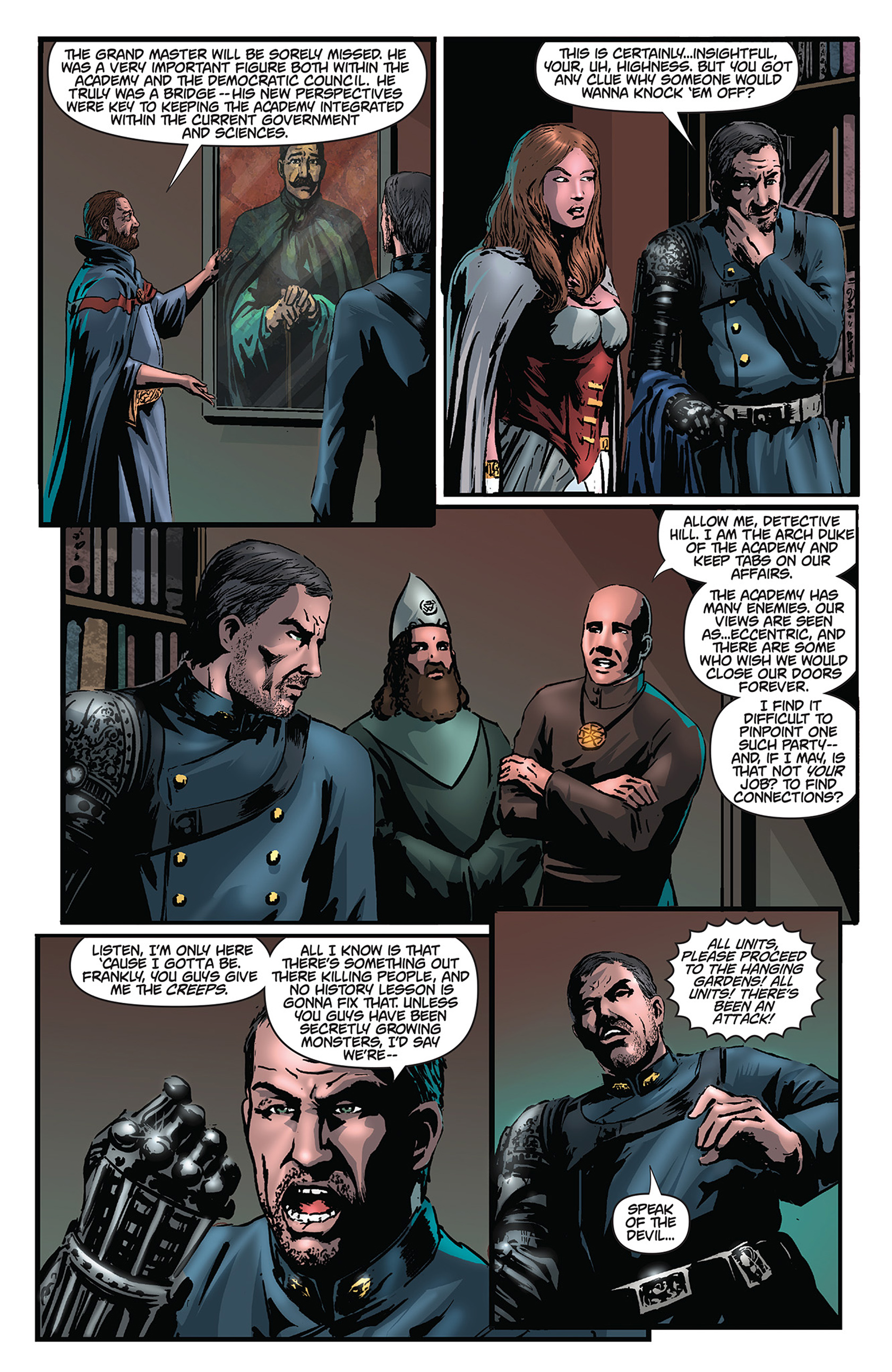 Read online The Precinct comic -  Issue #1 - 20