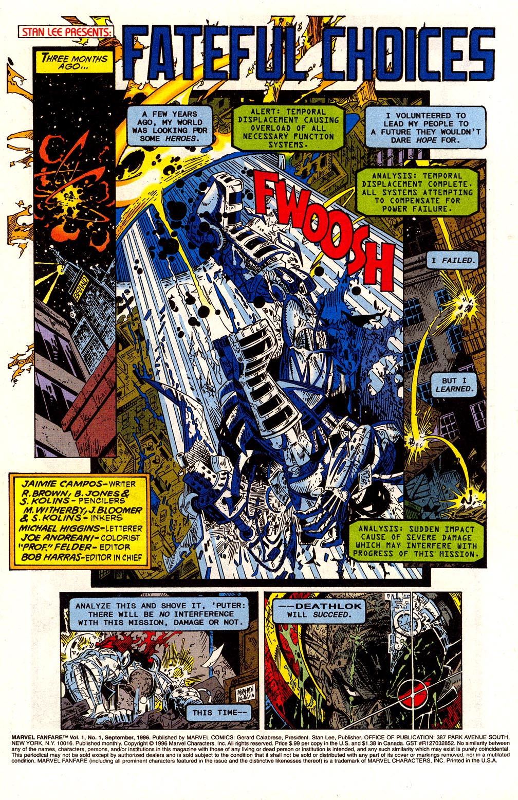 Marvel Fanfare (1996) Issue #1 #1 - English 2