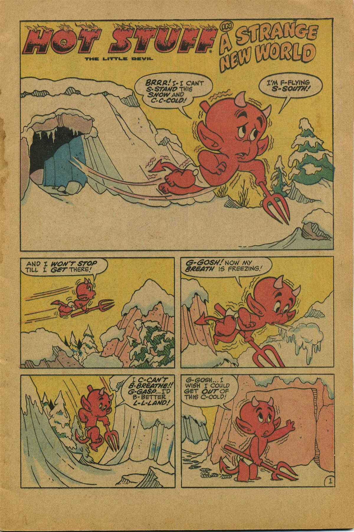 Read online Hot Stuff, the Little Devil comic -  Issue #102 - 5