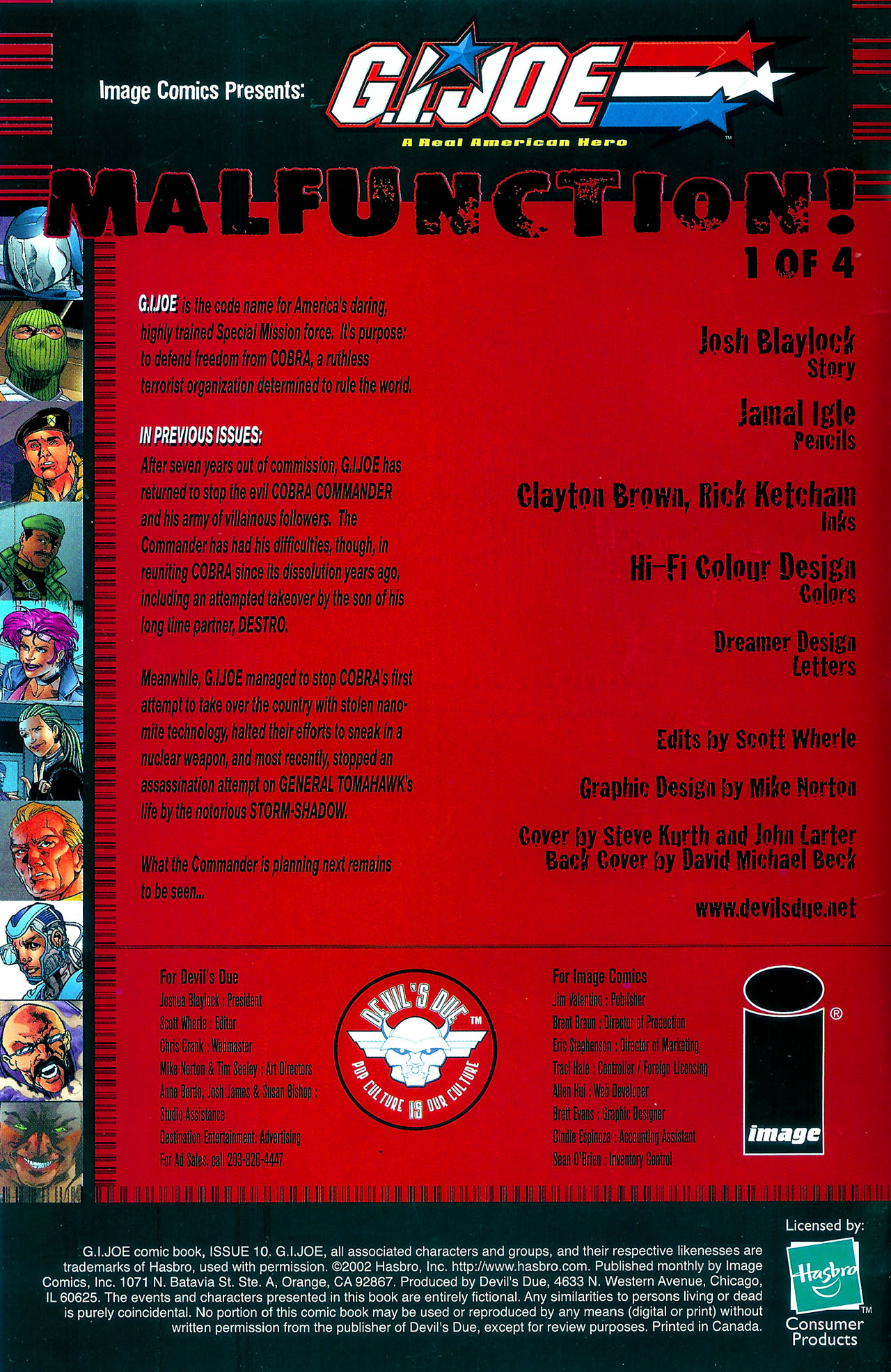 Read online G.I. Joe (2001) comic -  Issue #10 - 2