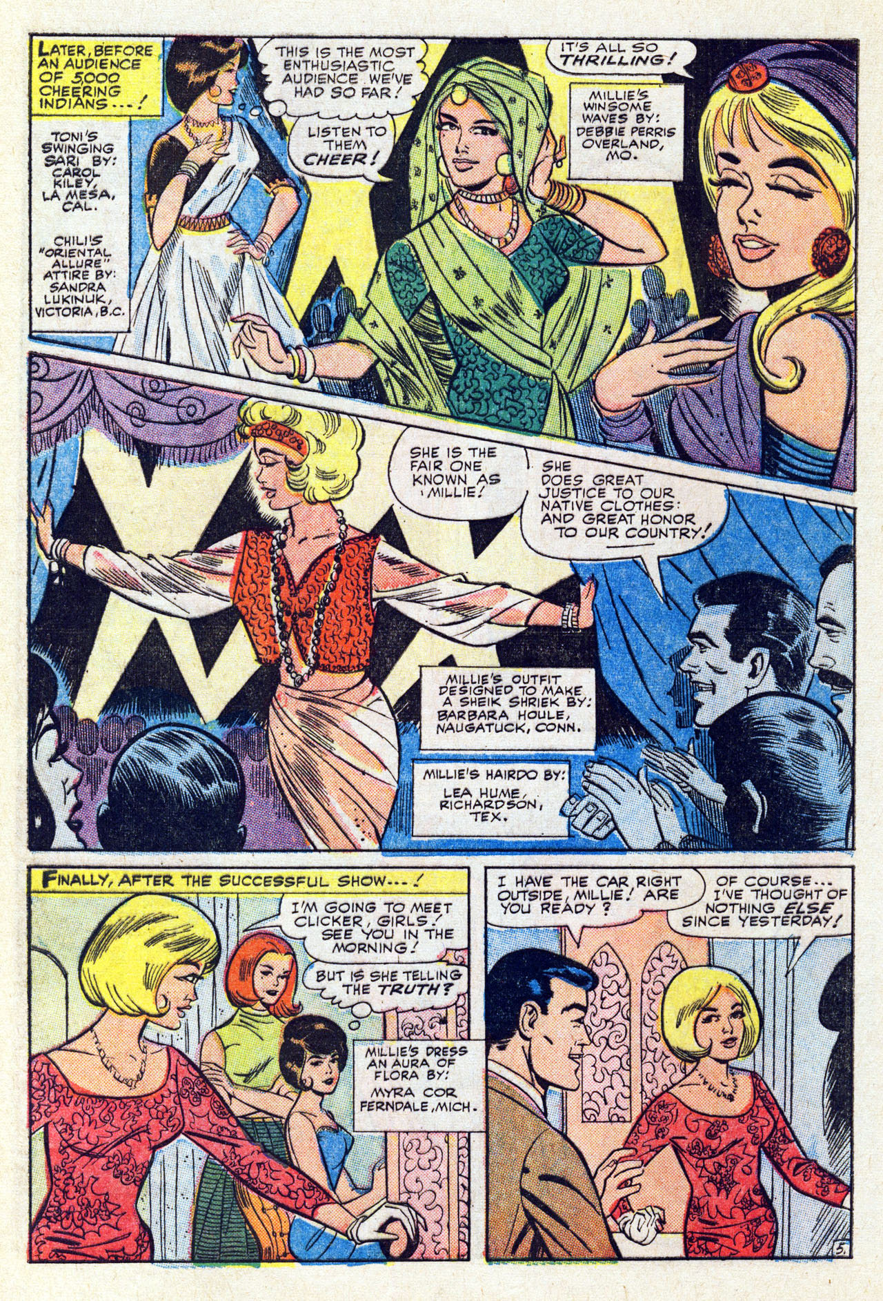 Read online Millie the Model comic -  Issue # Annual 4 - 36