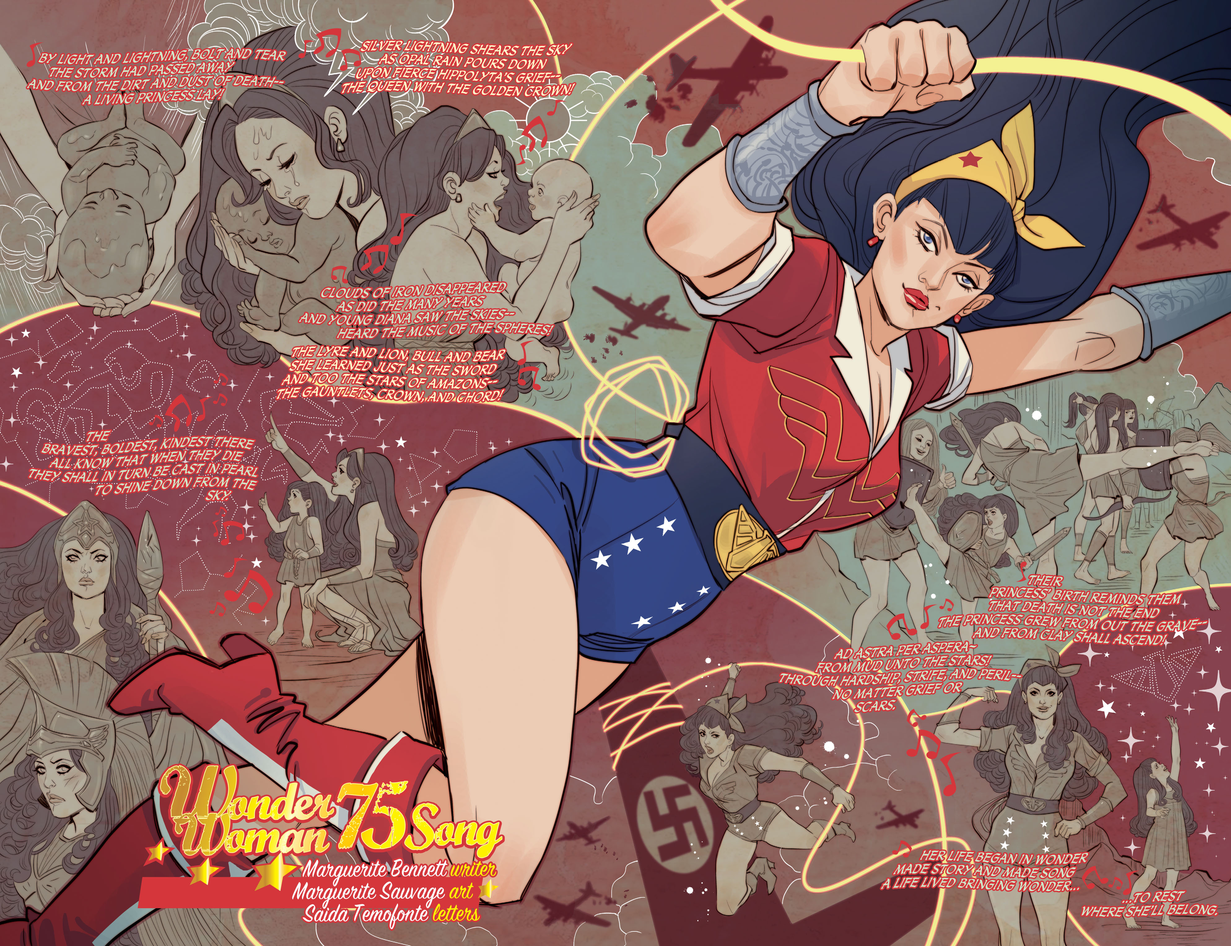 Read online Wonder Woman 75th Anniversary Special comic -  Issue # Full - 41