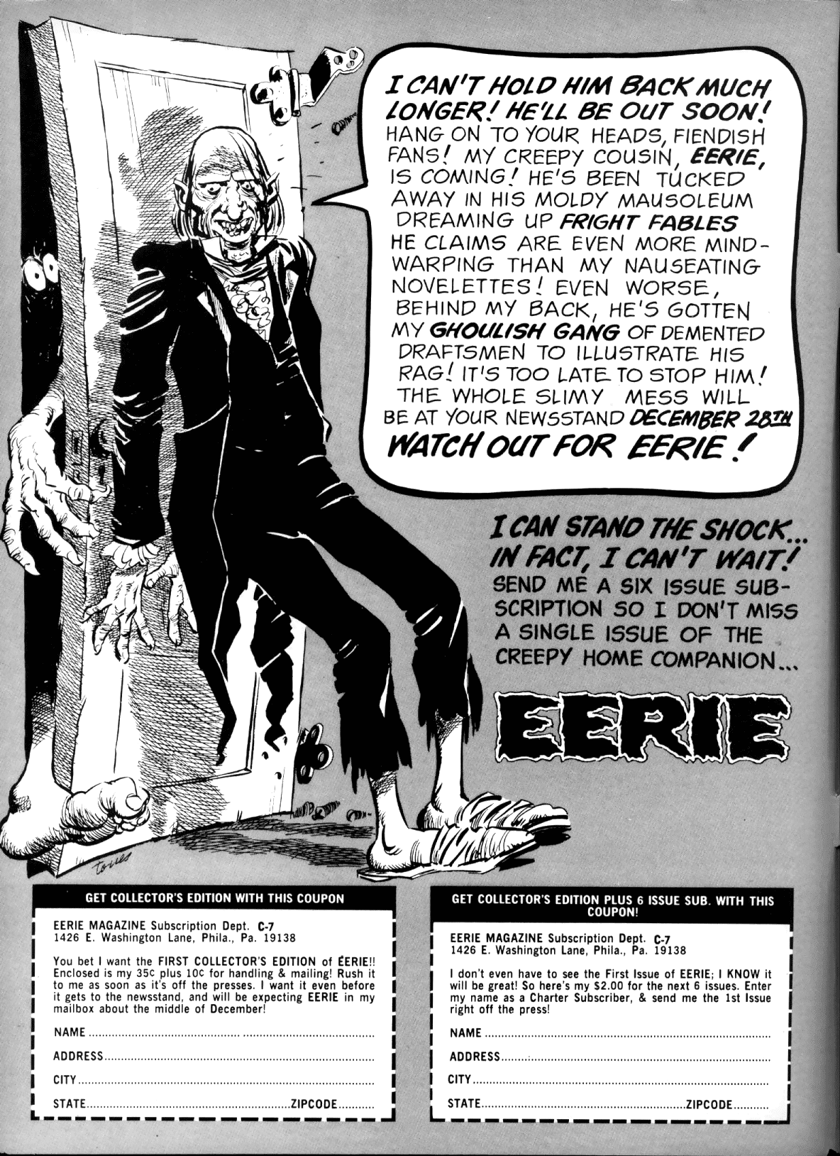 Creepy (1964) Issue #7 #7 - English 2