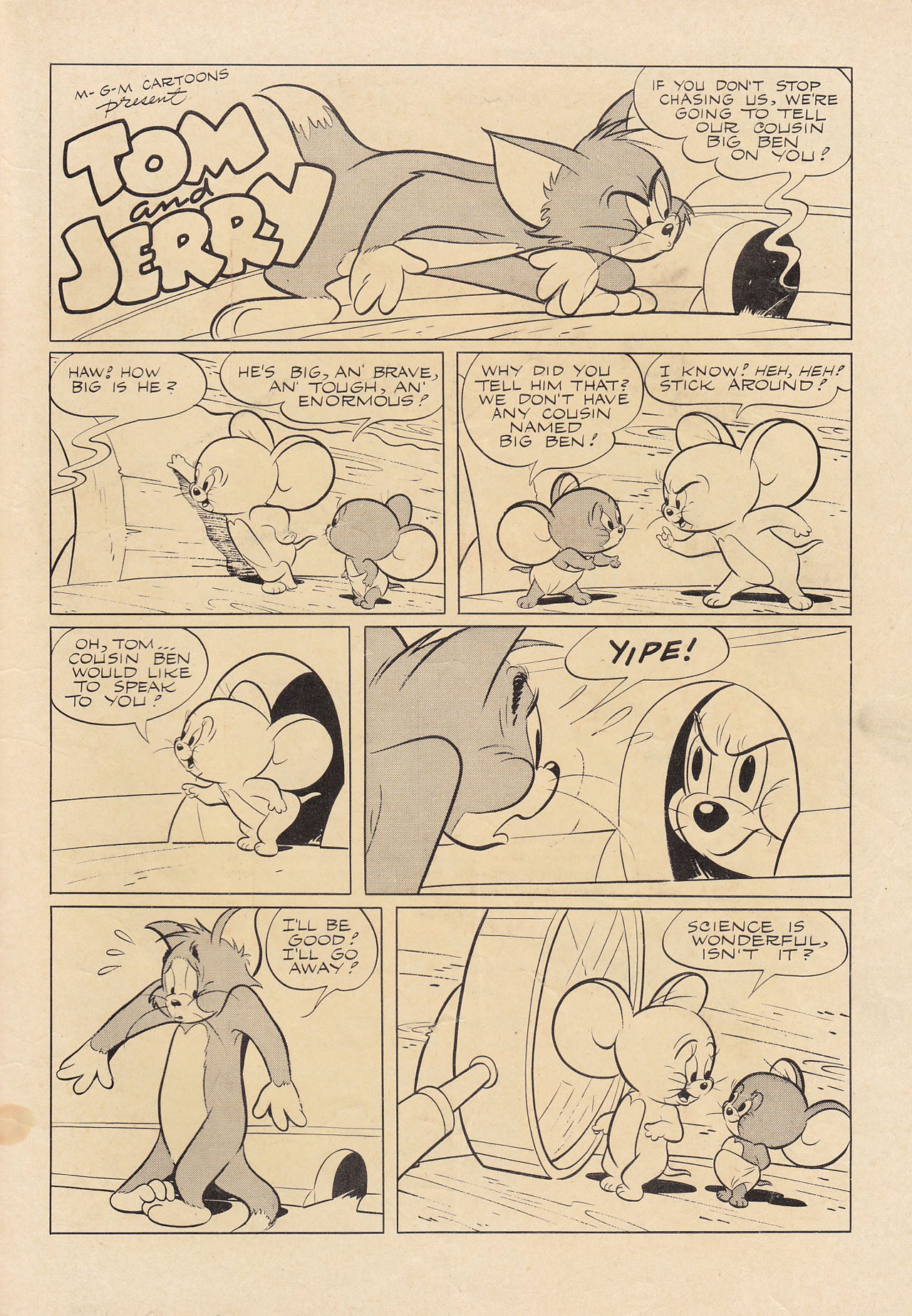 Read online Tom & Jerry Comics comic -  Issue #159 - 35