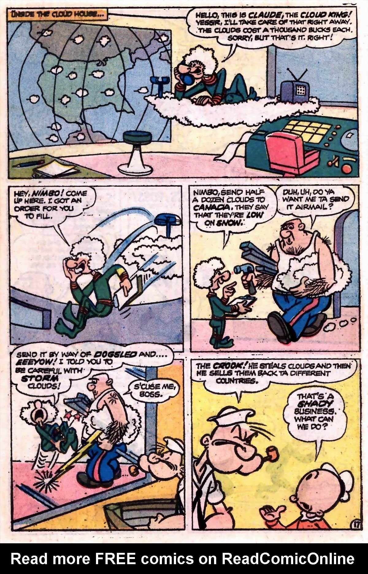 Read online Popeye (1948) comic -  Issue #134 - 18
